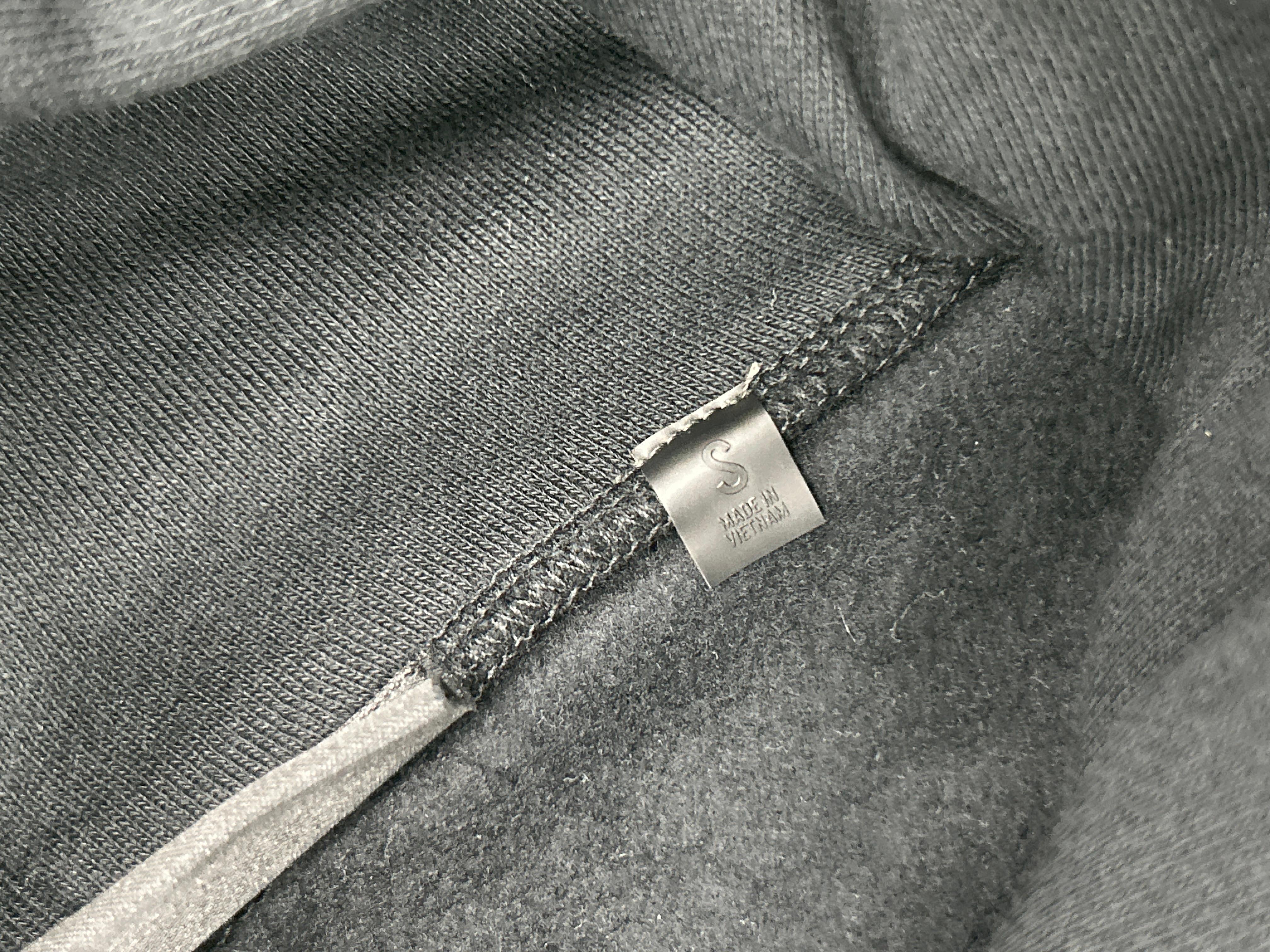 Foto QC 2 de Fear of God Essentials Hoodie Logo Heather Wood