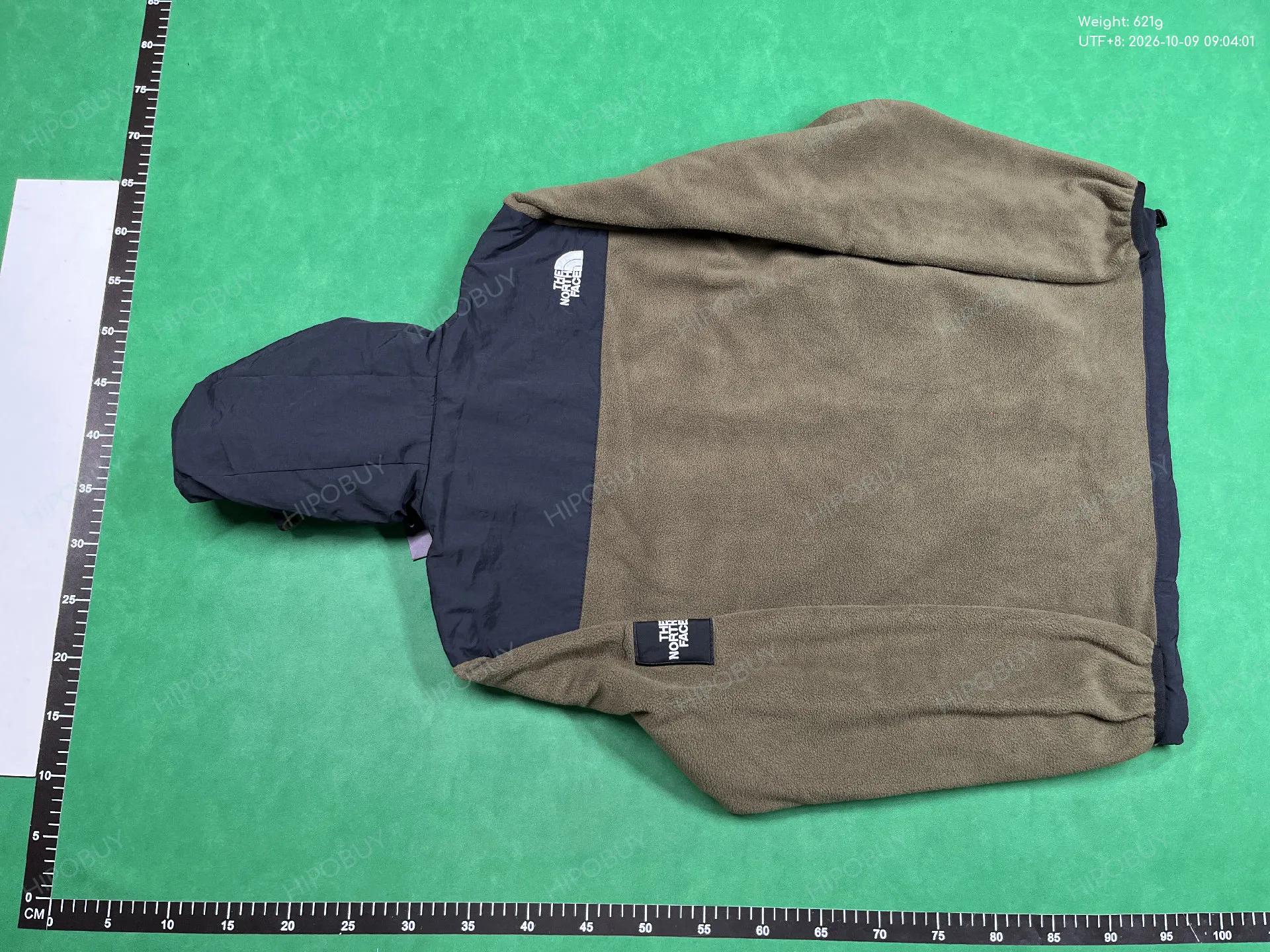 Foto QC 3 de The North Face Fleece Jacket Primaloft Hooded Olive Green
