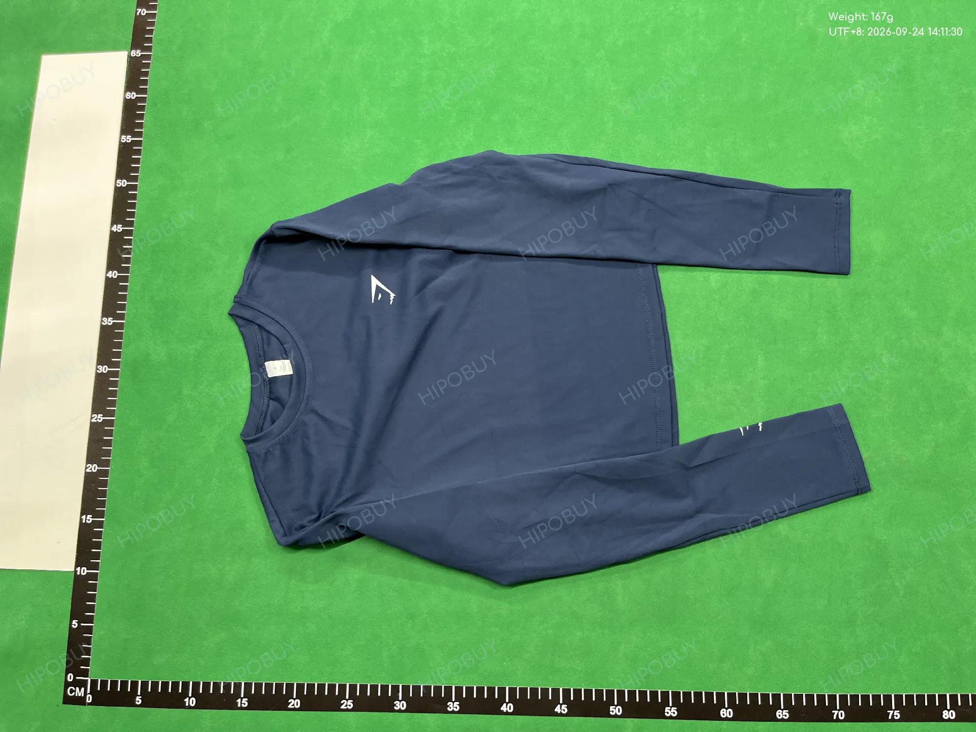 Foto QC 2 de Gymshark Everyday Seamless Long Sleeve Crop Top Pink