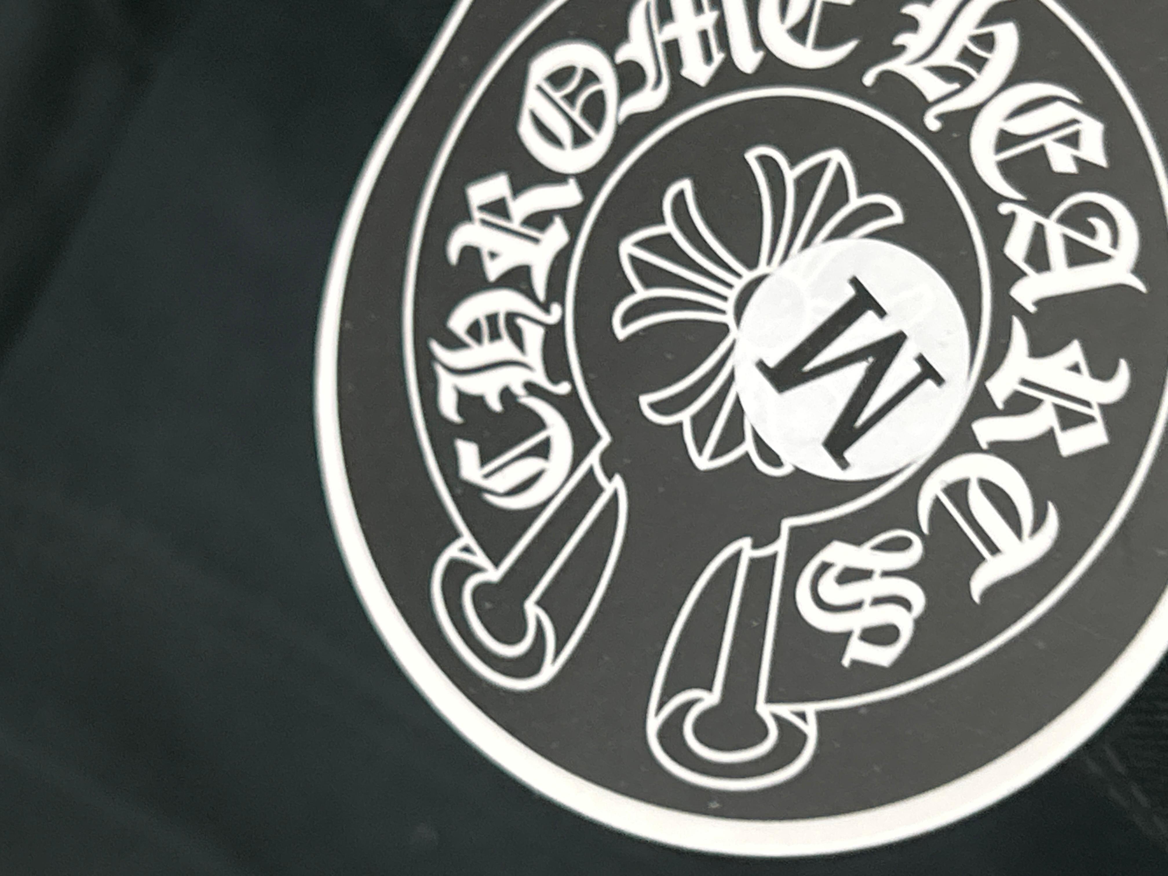 Foto QC 5 de Chrome Hearts T-shirt Praying Hands Cross Black