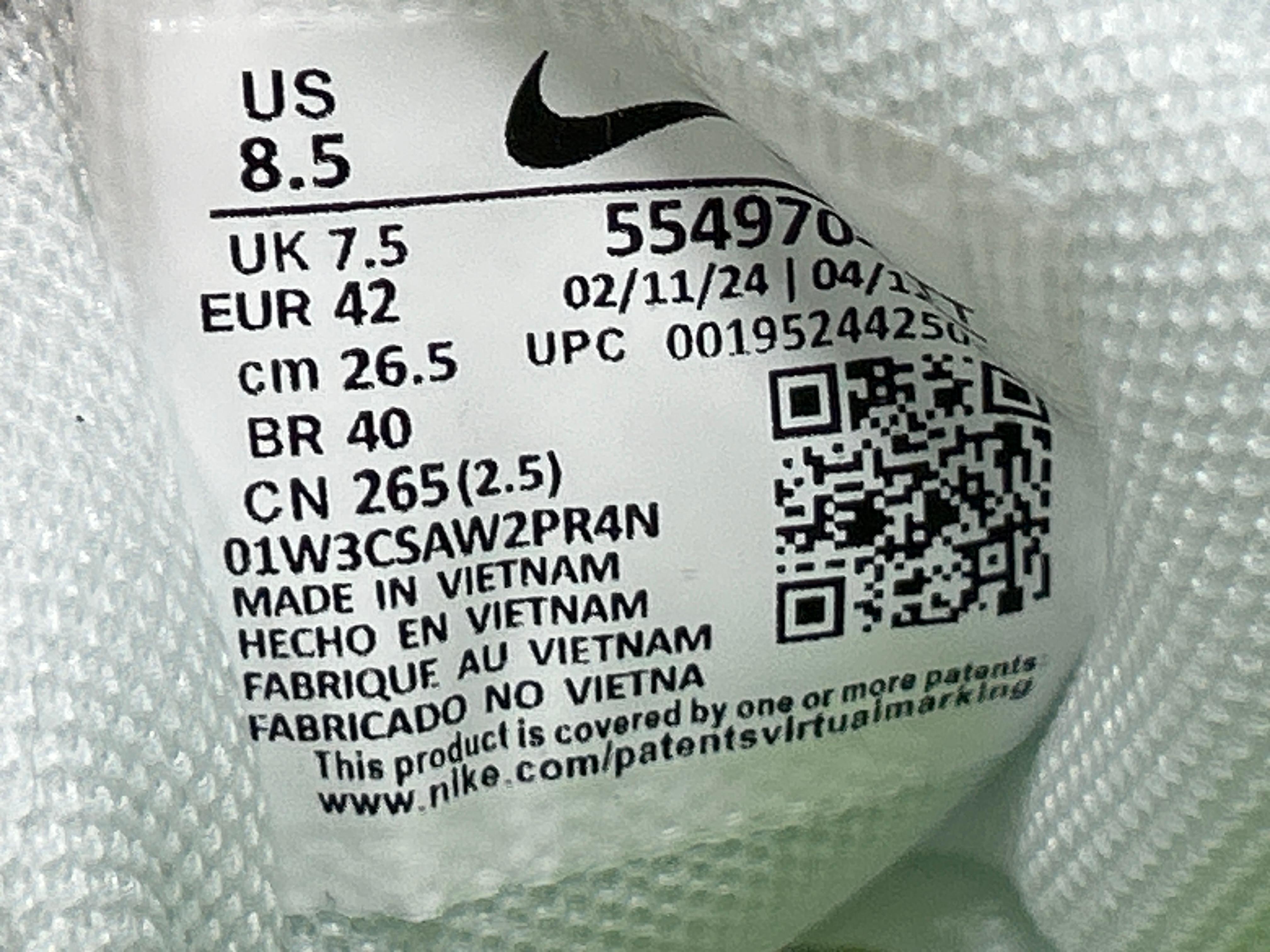 Foto QC 7 de Nike Air Max 95 SP Corteiz White Black FB2709-006