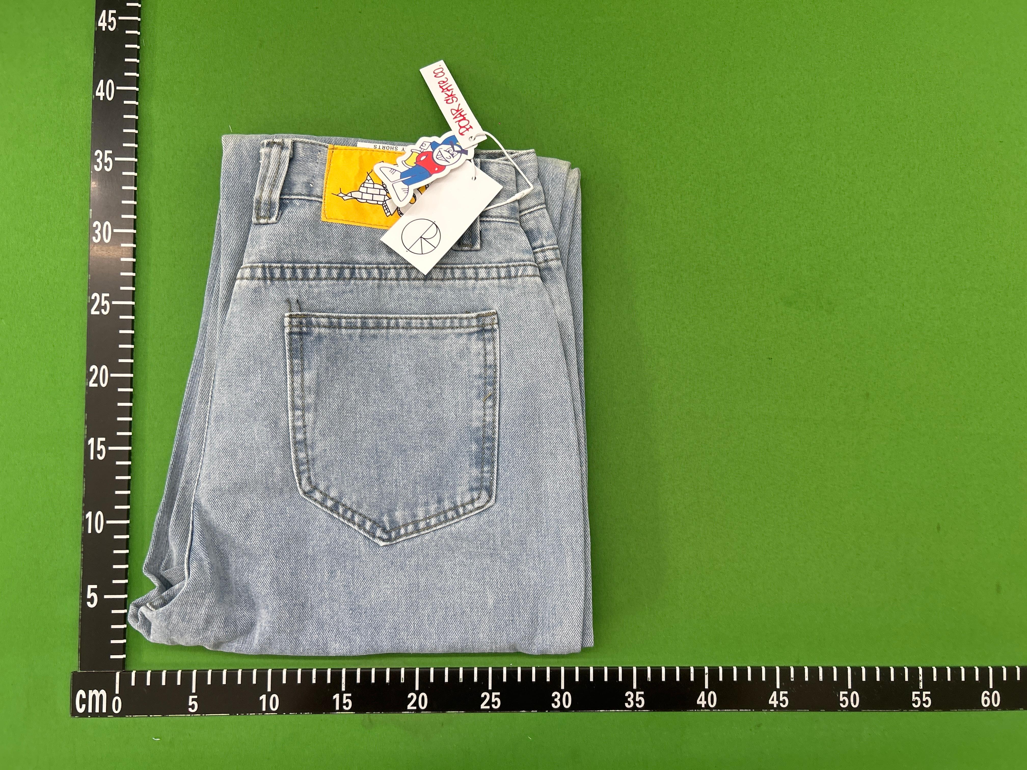 Foto QC 2 de Dime Denim Shorts Loose Light Blue