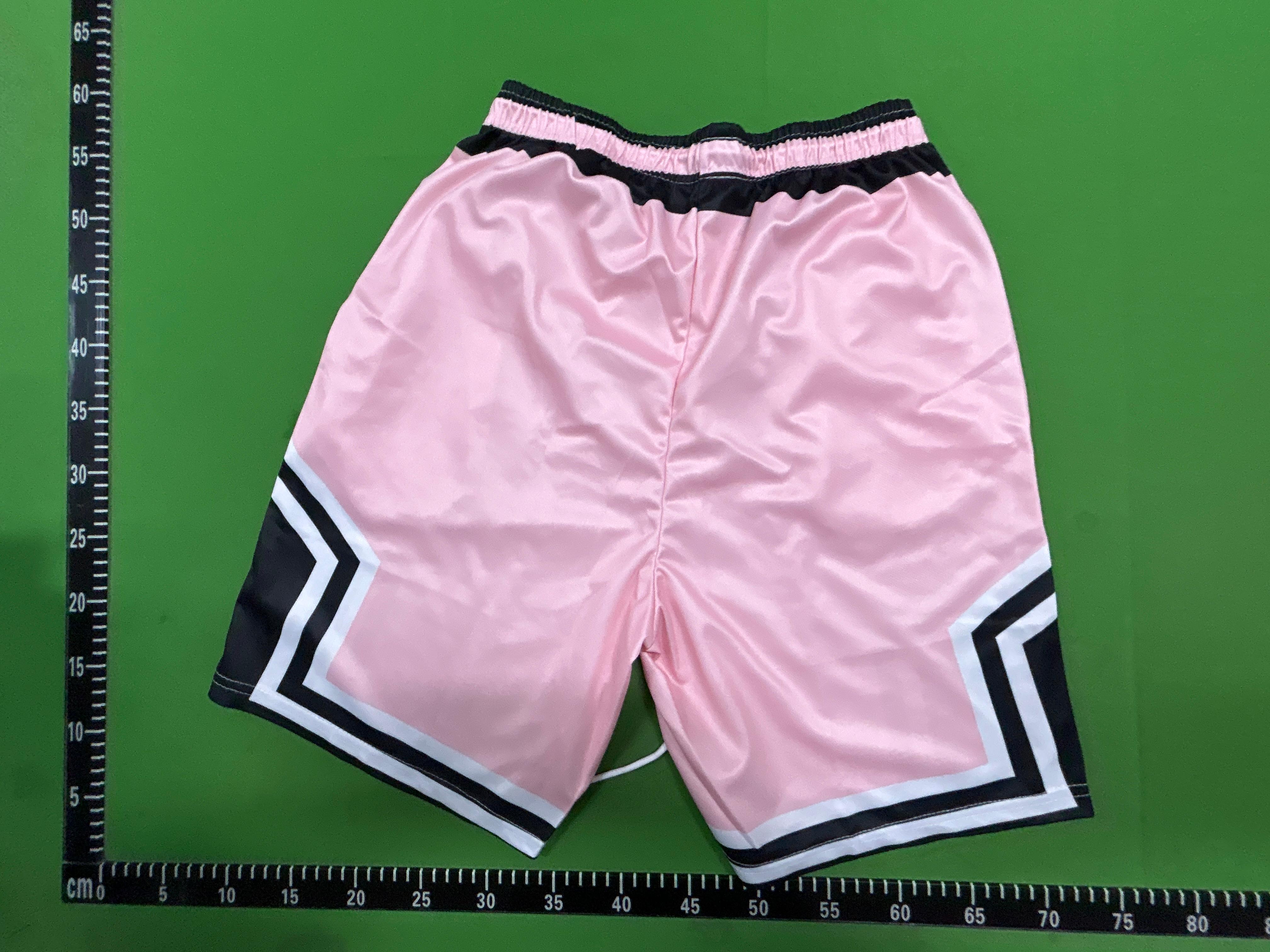 Foto QC 8 de Jordan Basketball Shorts Mesh 3D Digital Print Black White