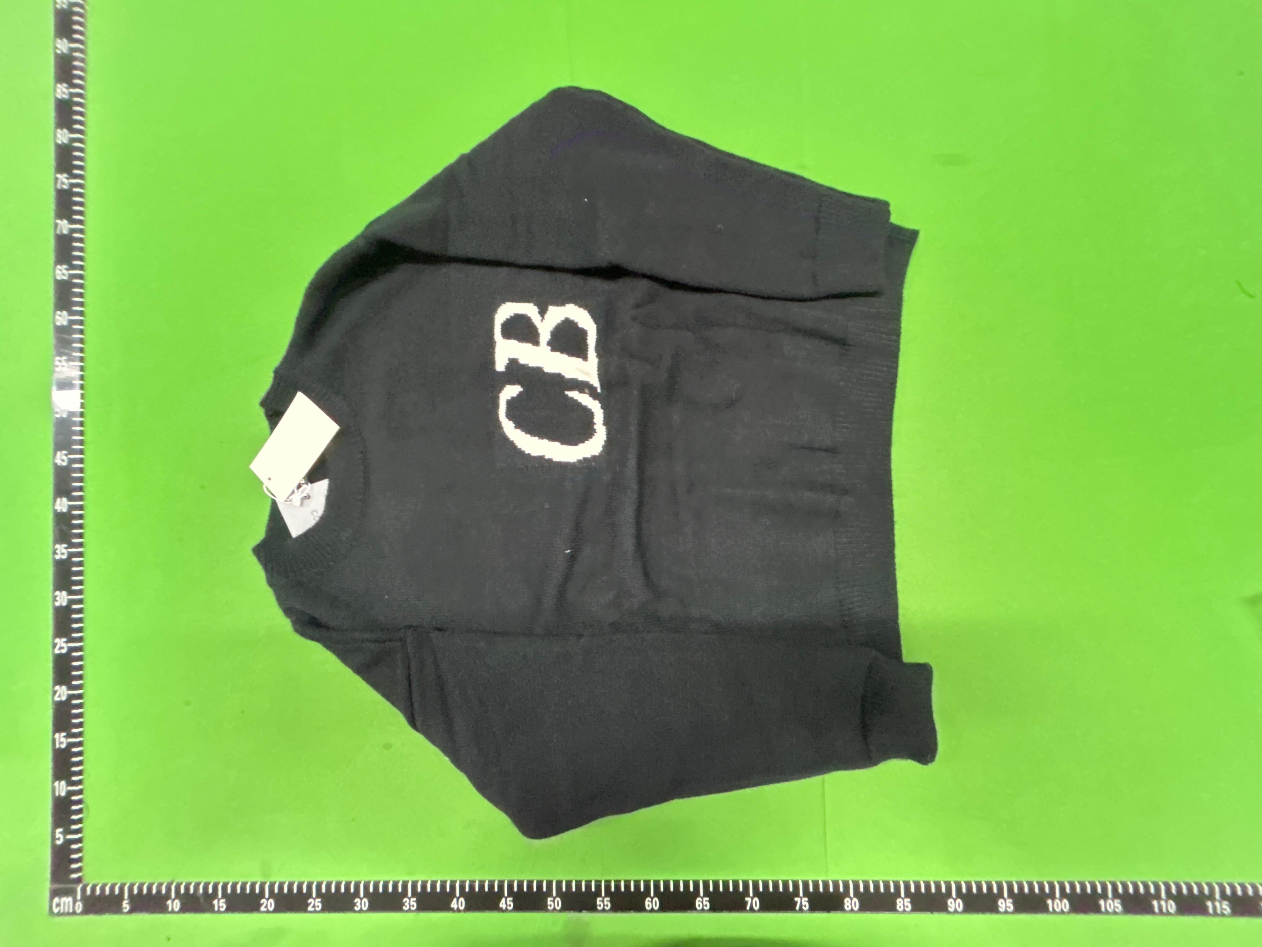 Foto QC 2 de Cole Buxton CB Logo Crewneck Sweater Black