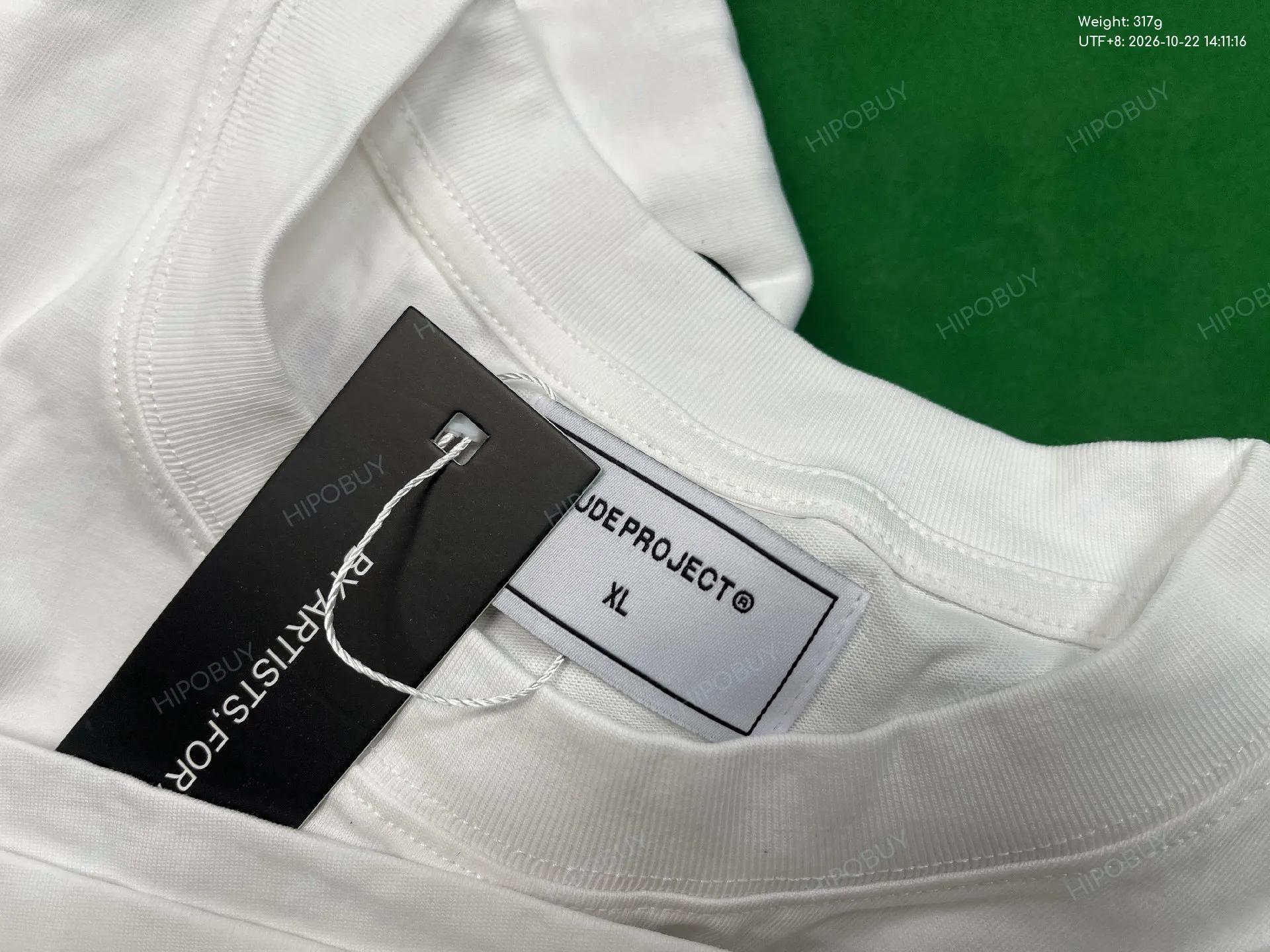 Foto QC 5 de Nude Project T-shirt Never Trust A Millionaire Yacht White