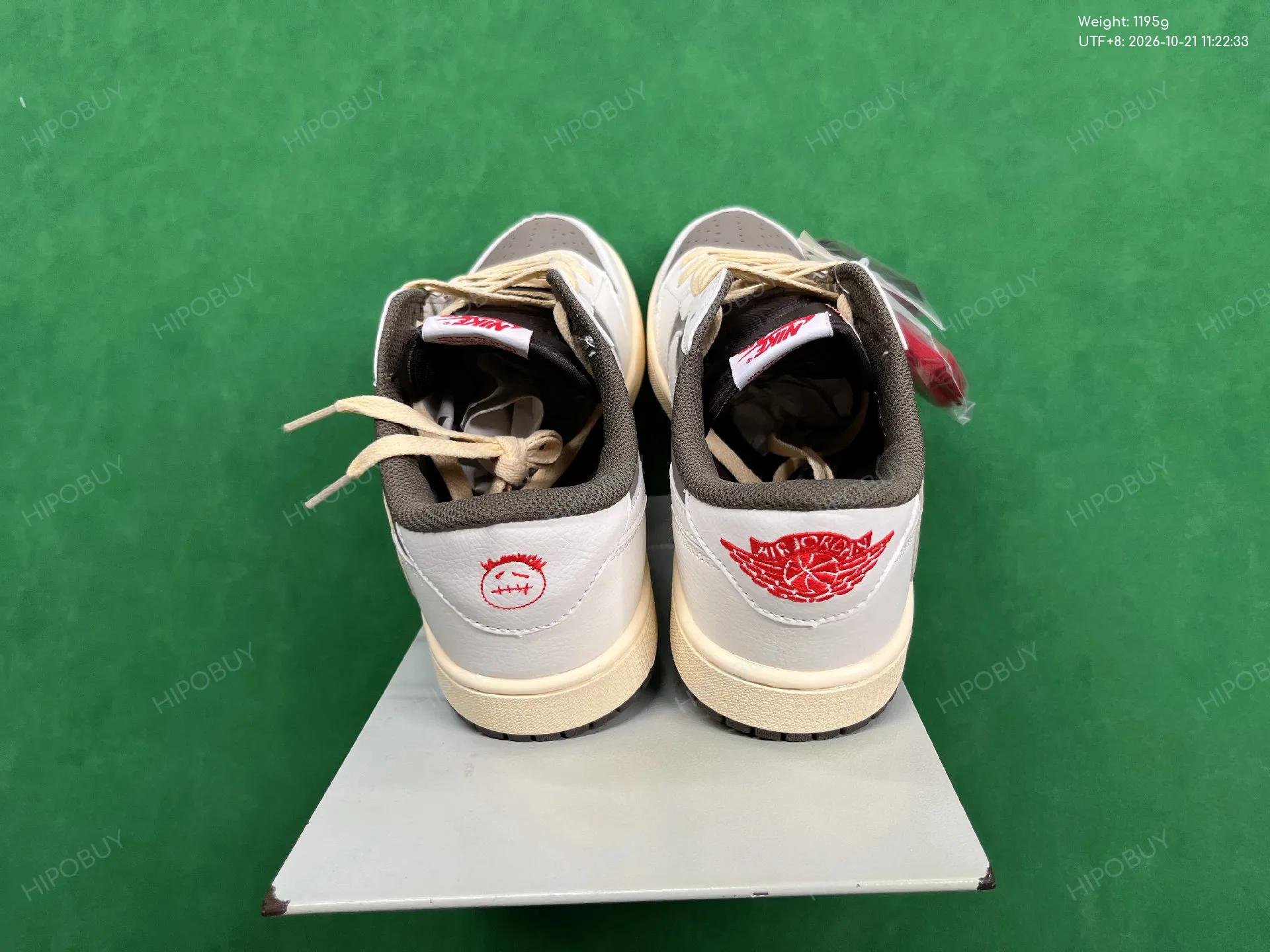 Foto QC 3 de Jordan 1 Retro Low OG SP Travis Scott Black Phantom DM7866-001