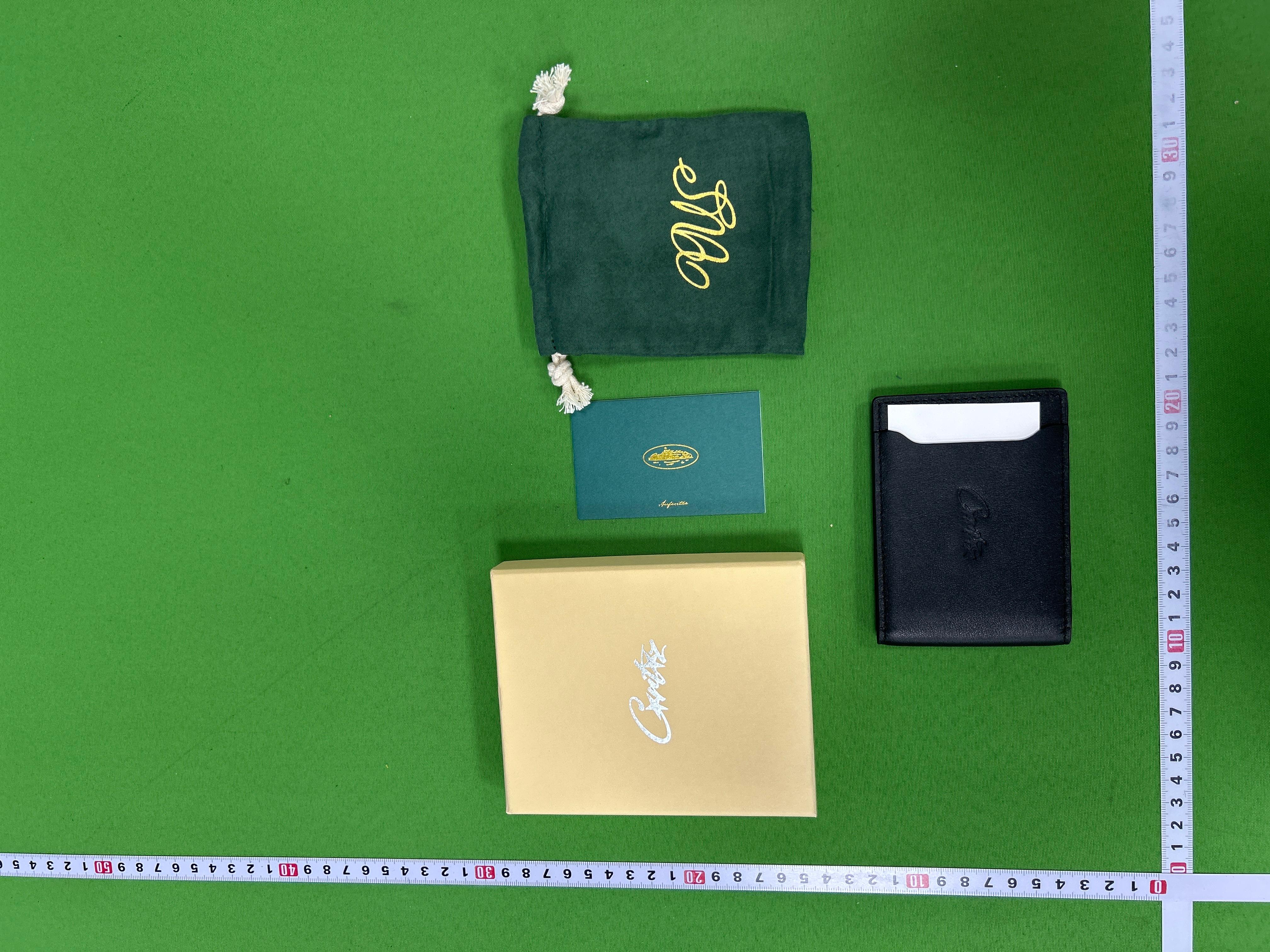 Foto QC 3 de Corteiz Alcatraz Island Card Holder Leather Black