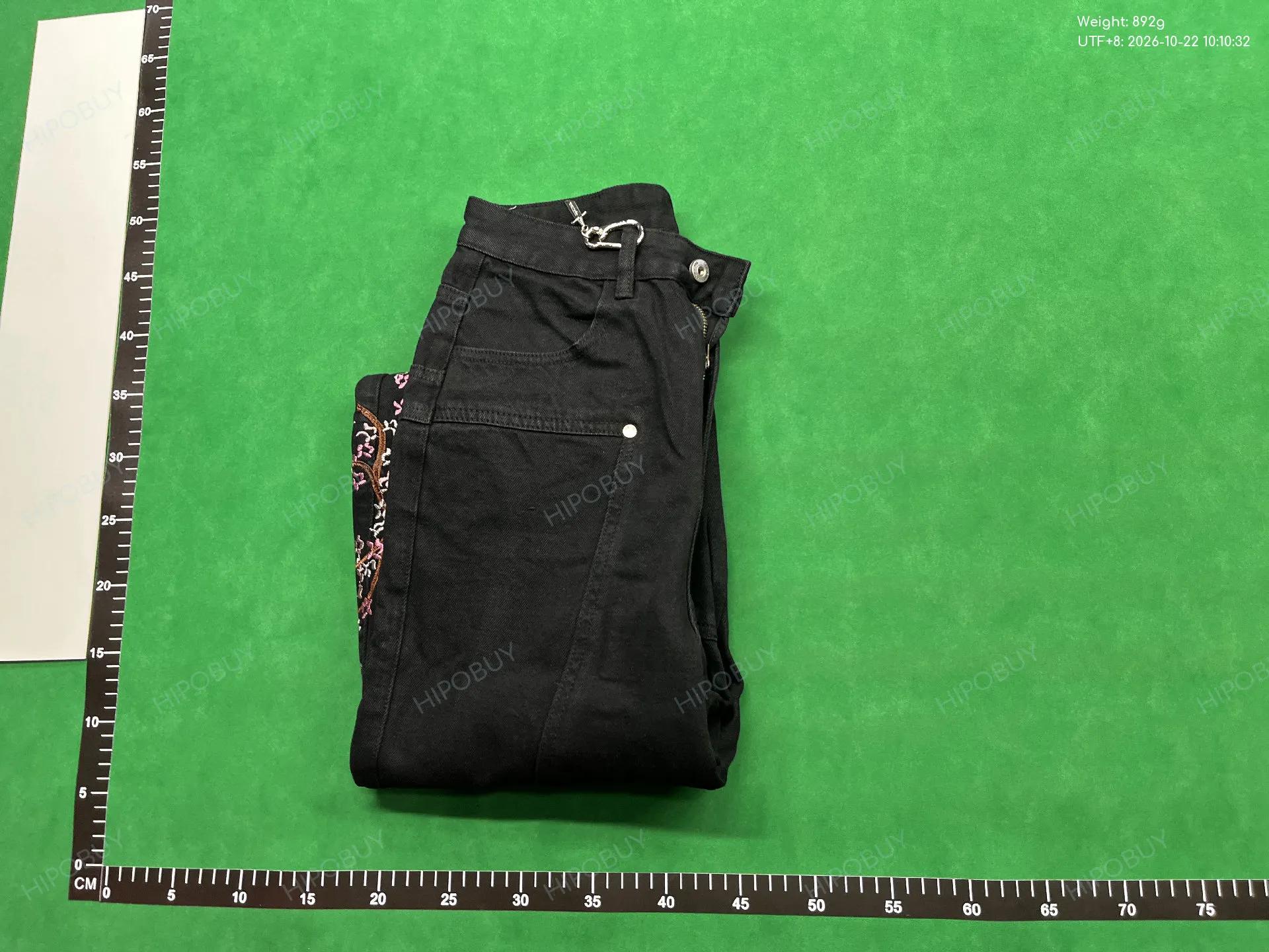 Foto QC 8 de Vescartes Velvet Gallop Jeans Baggy Black