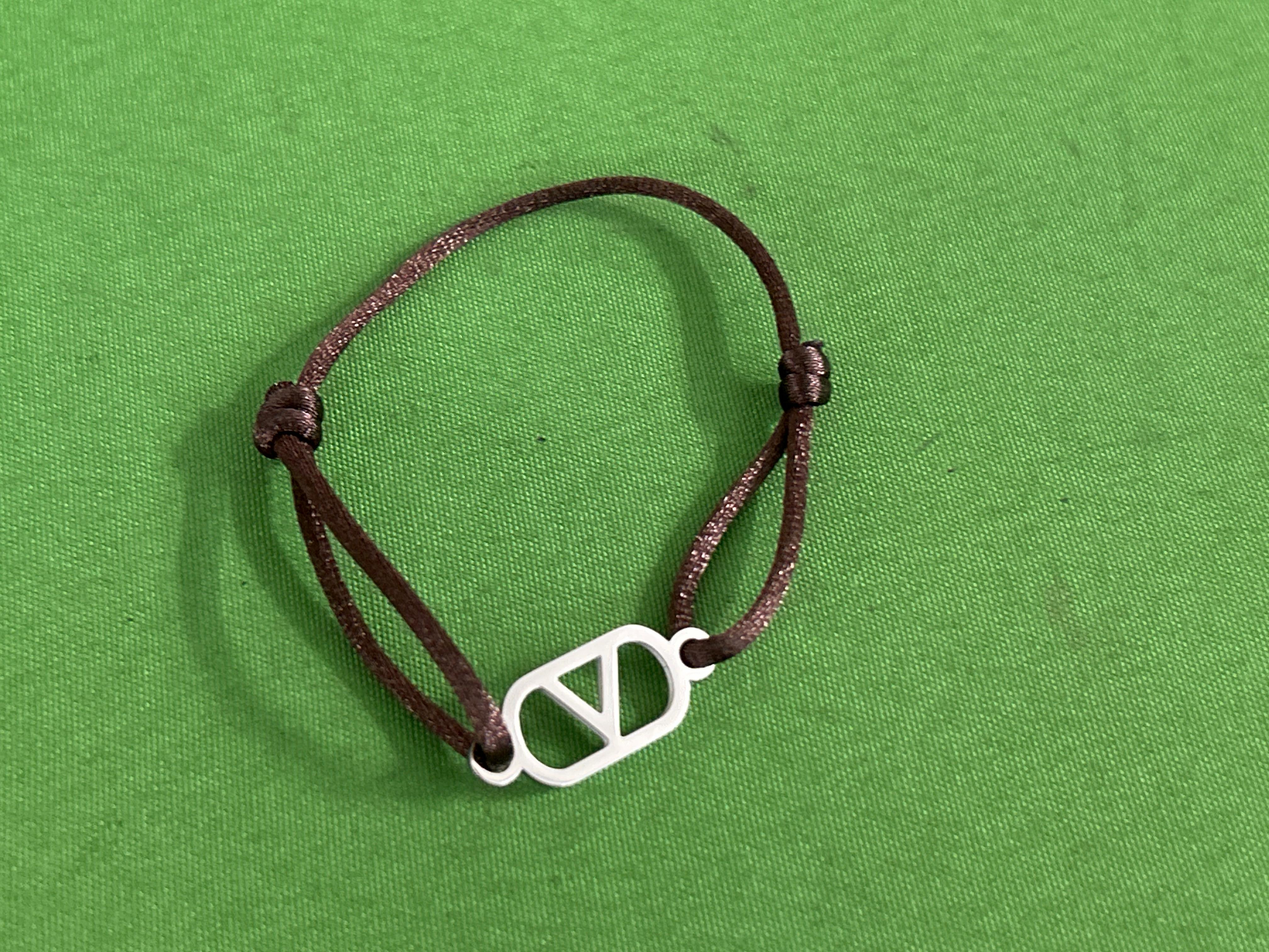 Foto QC 7 de Valentino VLogo Signature Bracelet Stainless Steel Blue