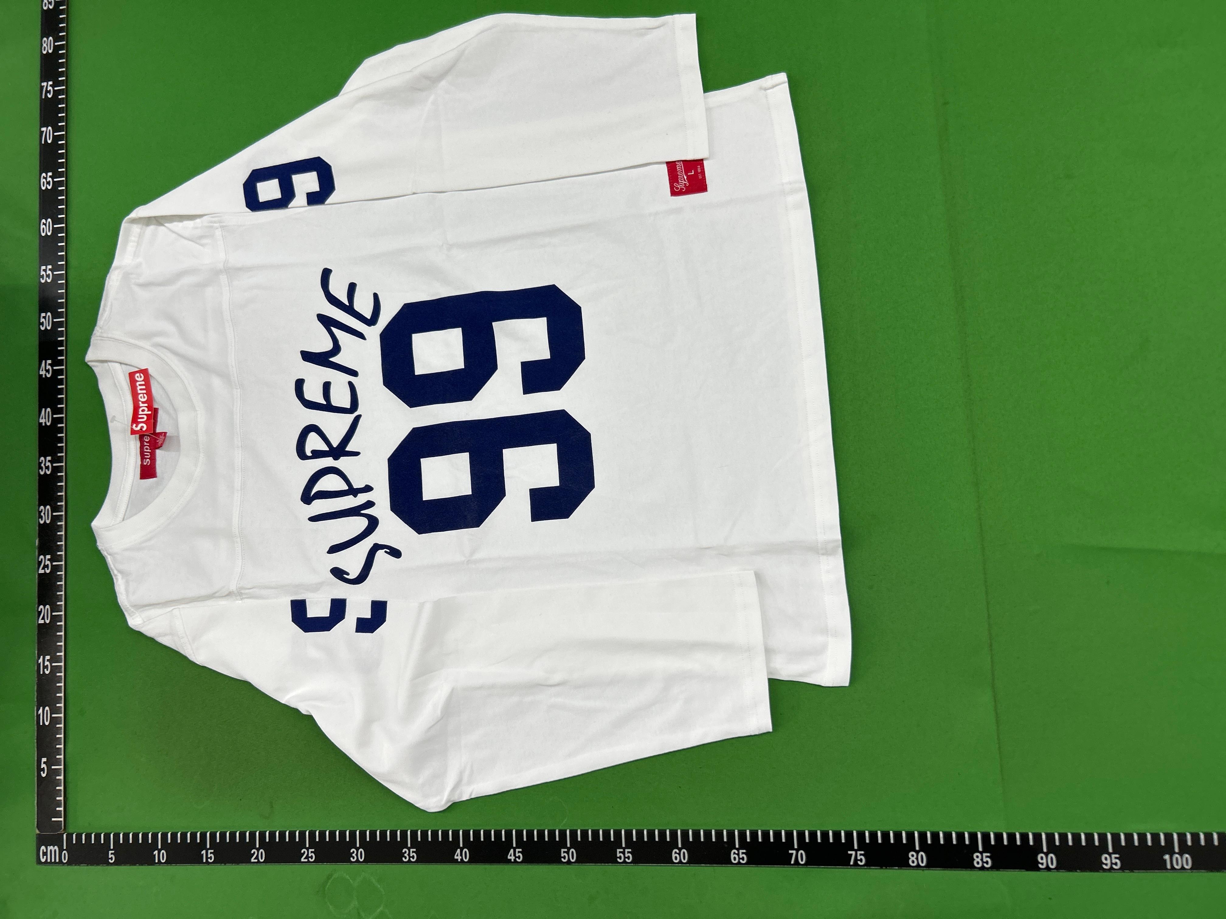 Foto QC 7 de Supreme 2024 99 Long-Sleeve Football Jersey Black