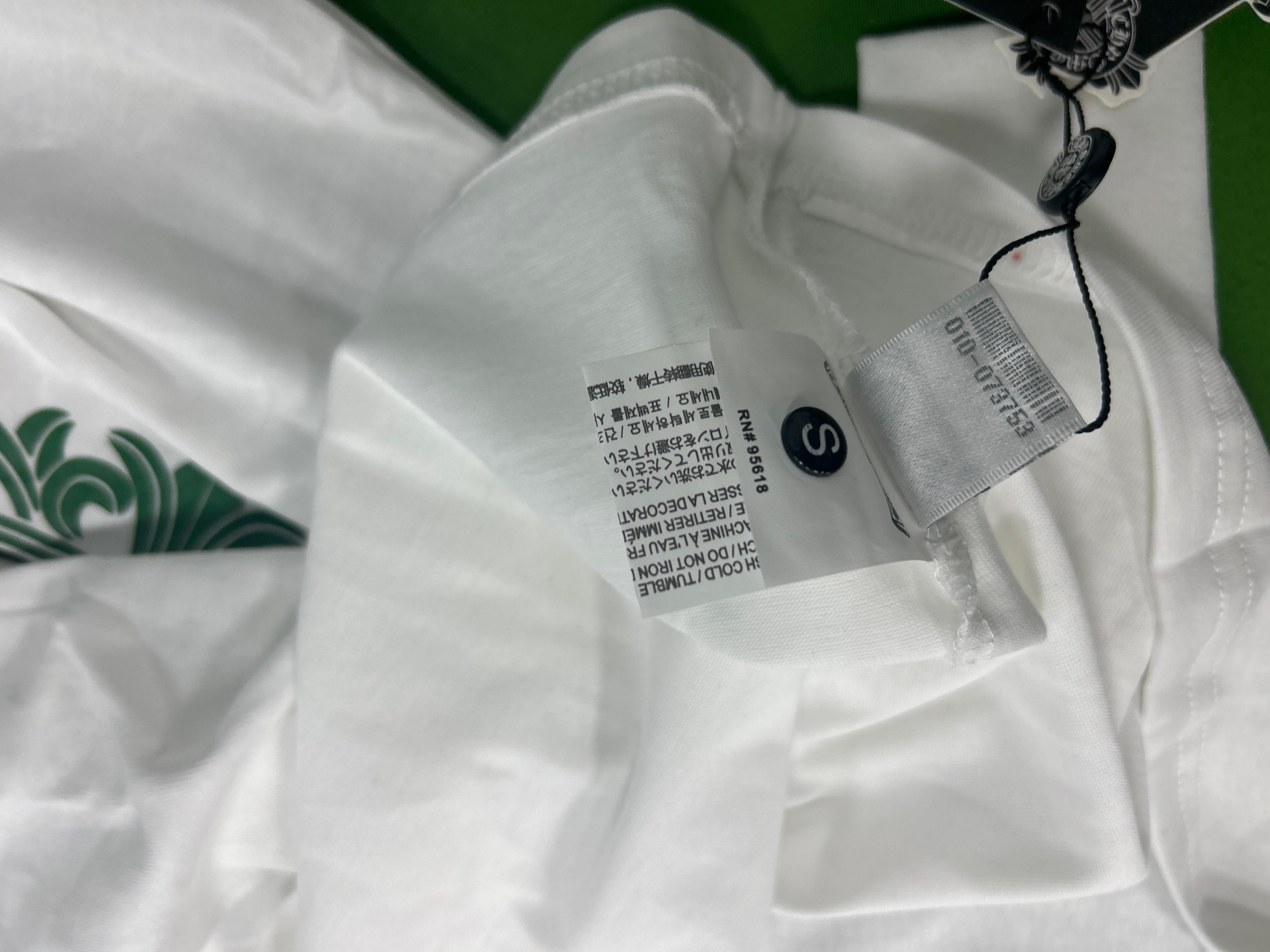 Foto QC 6 de Chrome Hearts T-shirt Multi Color Cross Cemetery Long Sleeve Black