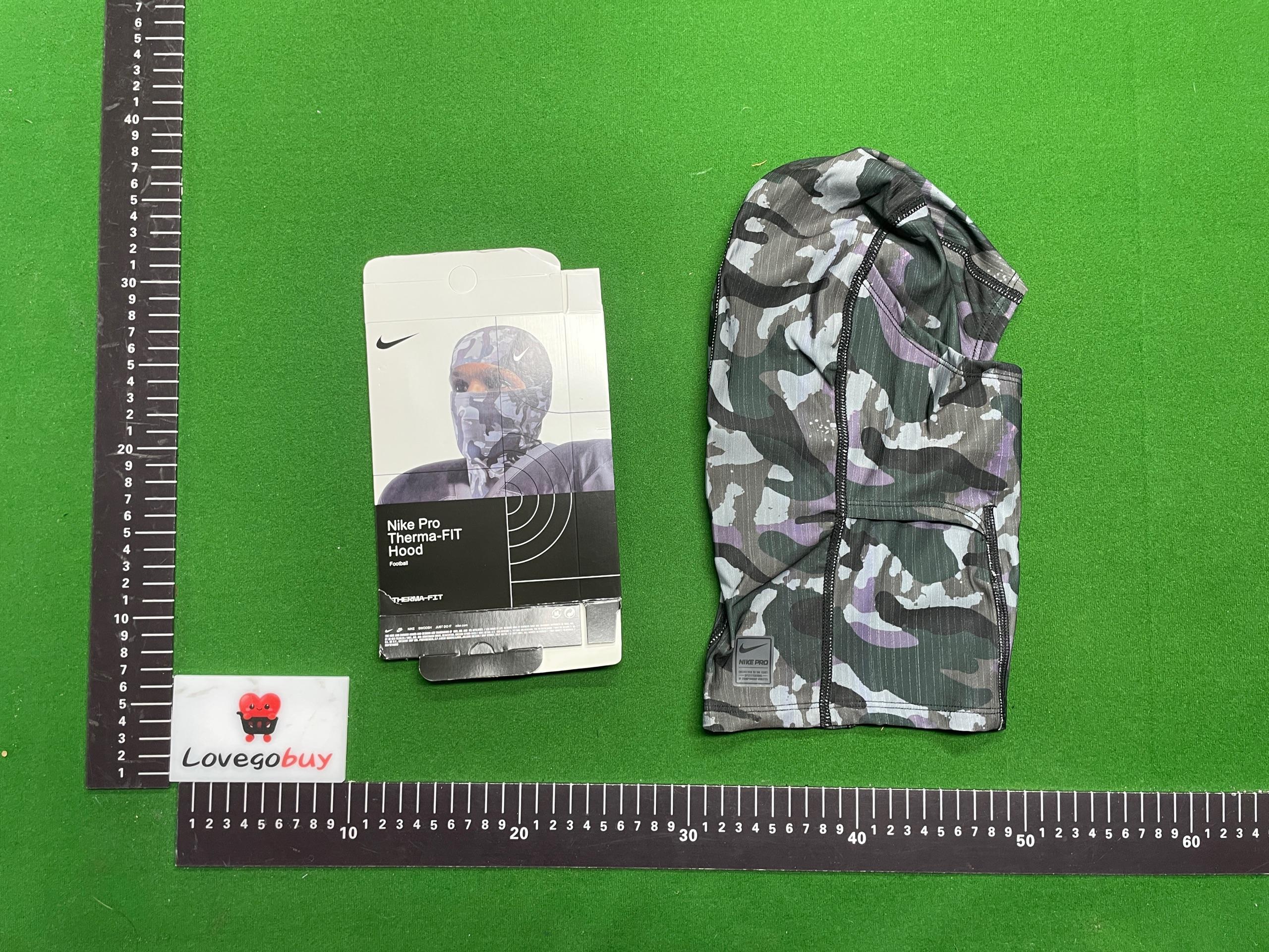 Foto QC 3 de Nike Pro Hood Black/White