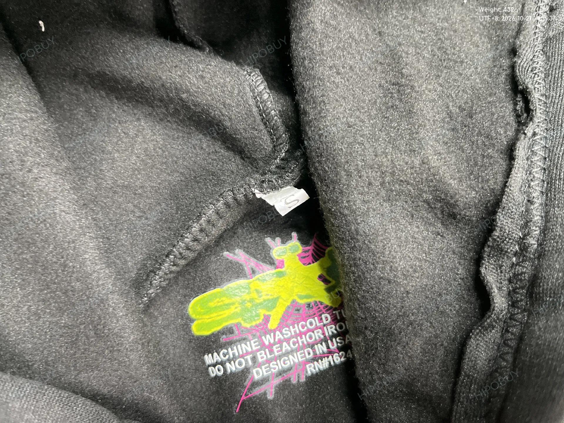 Foto QC 1 de Sp5der Web Logo Hoodie Pink