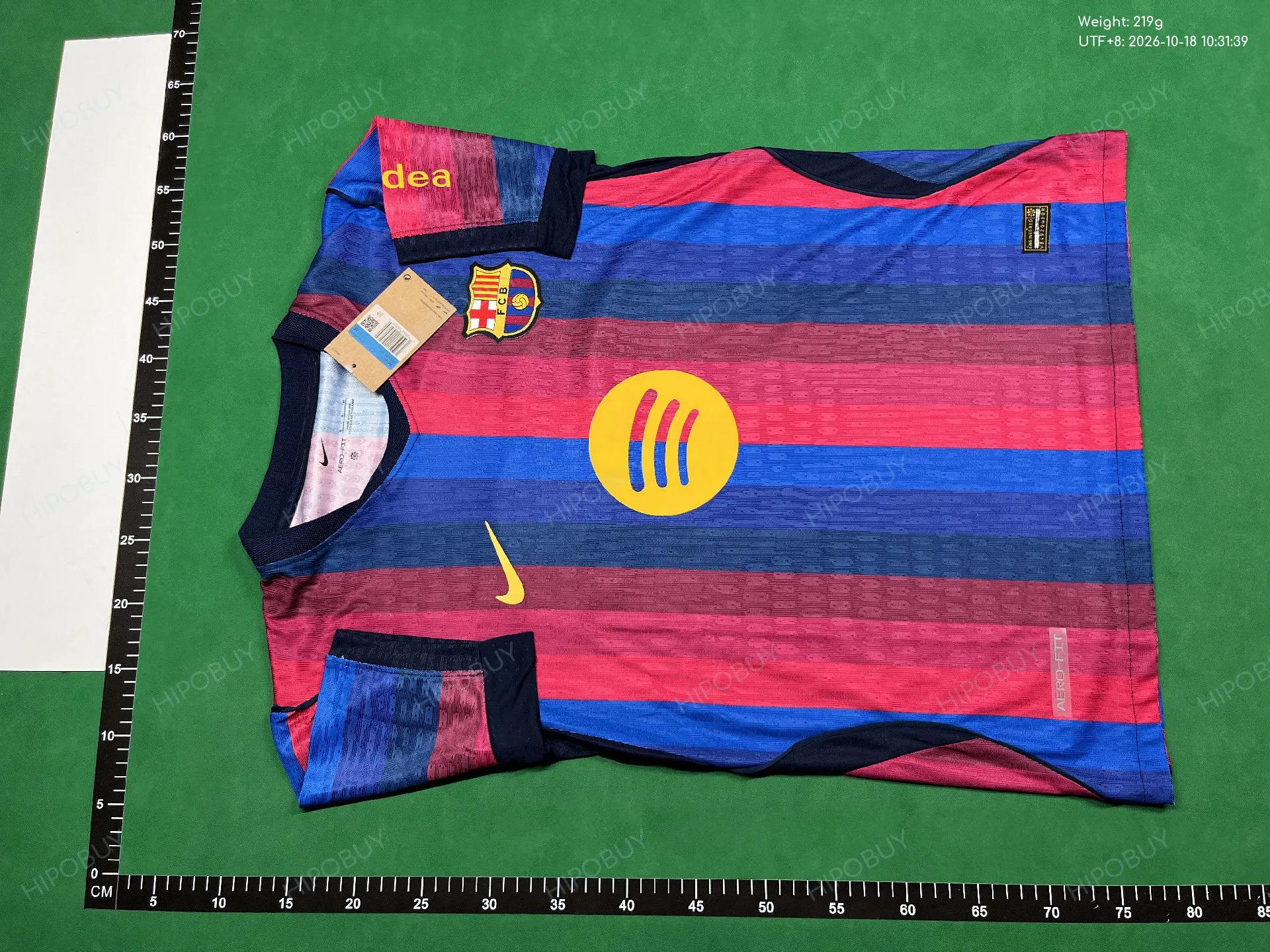 Foto QC 2 de Nike x FC Barcelona 2024/25 Pre-Match Player Edition Jersey Black Purple