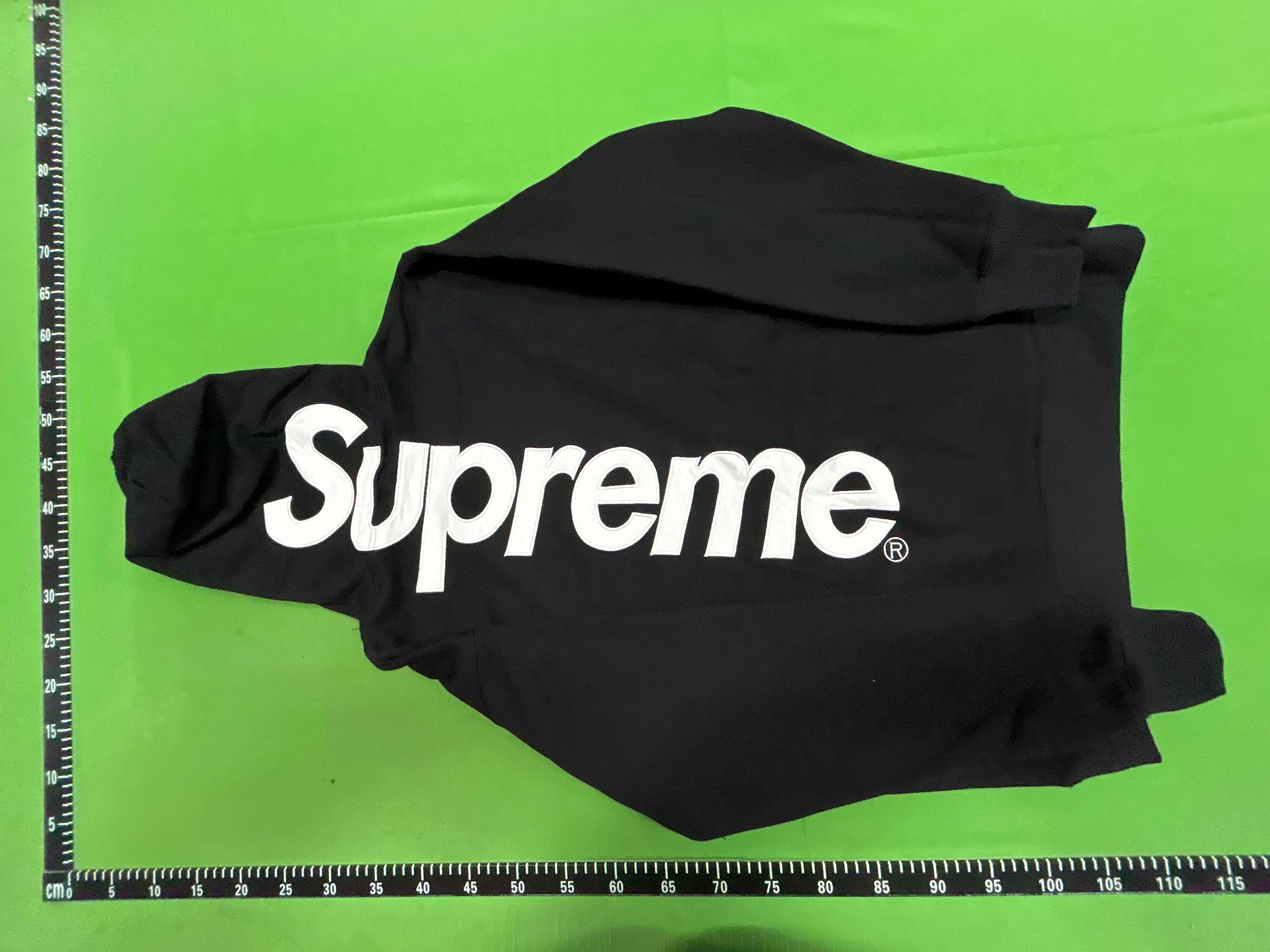 Foto QC 8 de Supreme Satin Applique Hoodie Woodland Camo