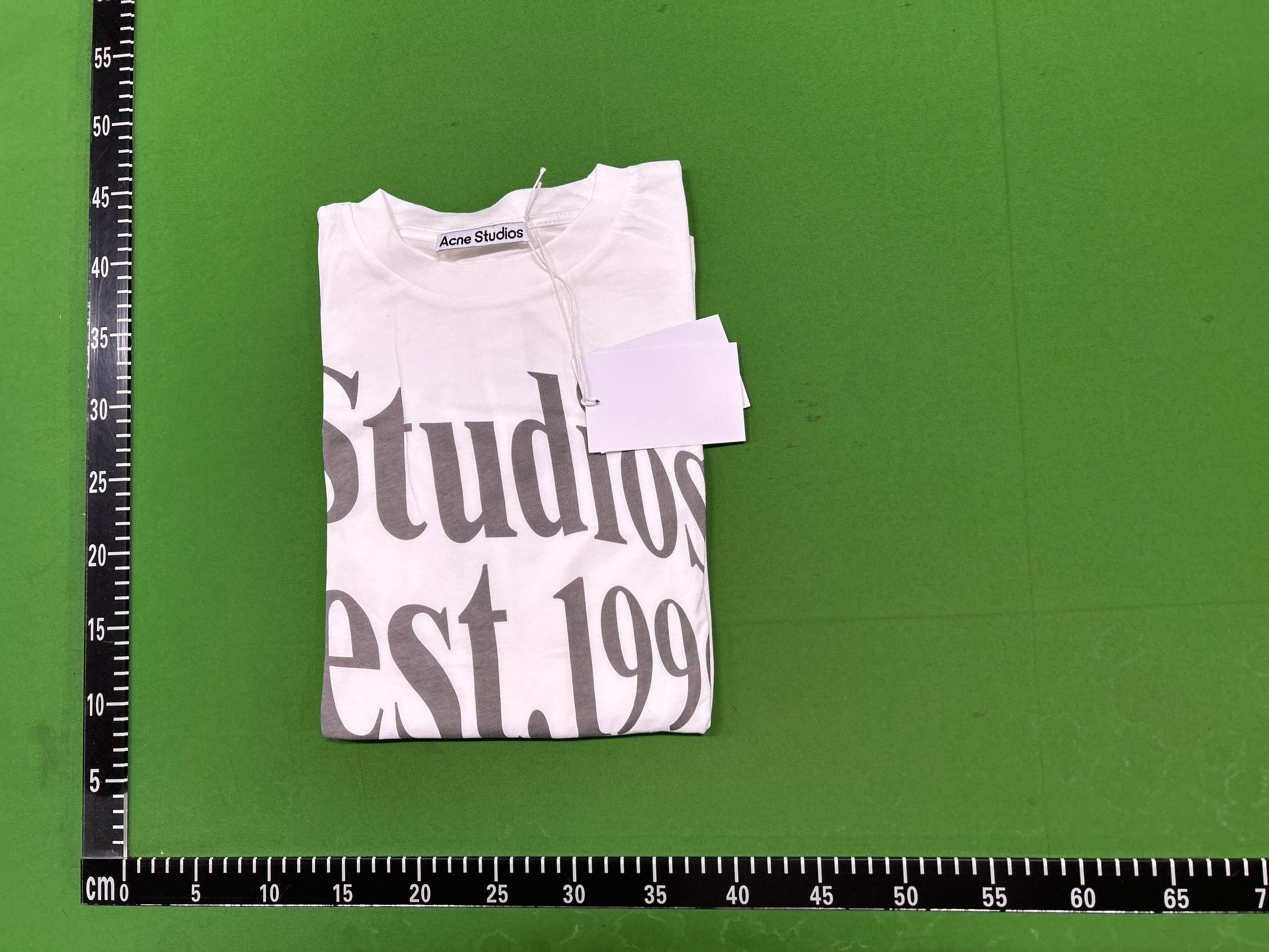 Foto QC 6 de Acne Studios 1996 Logo T-shirt Cornflower Blue