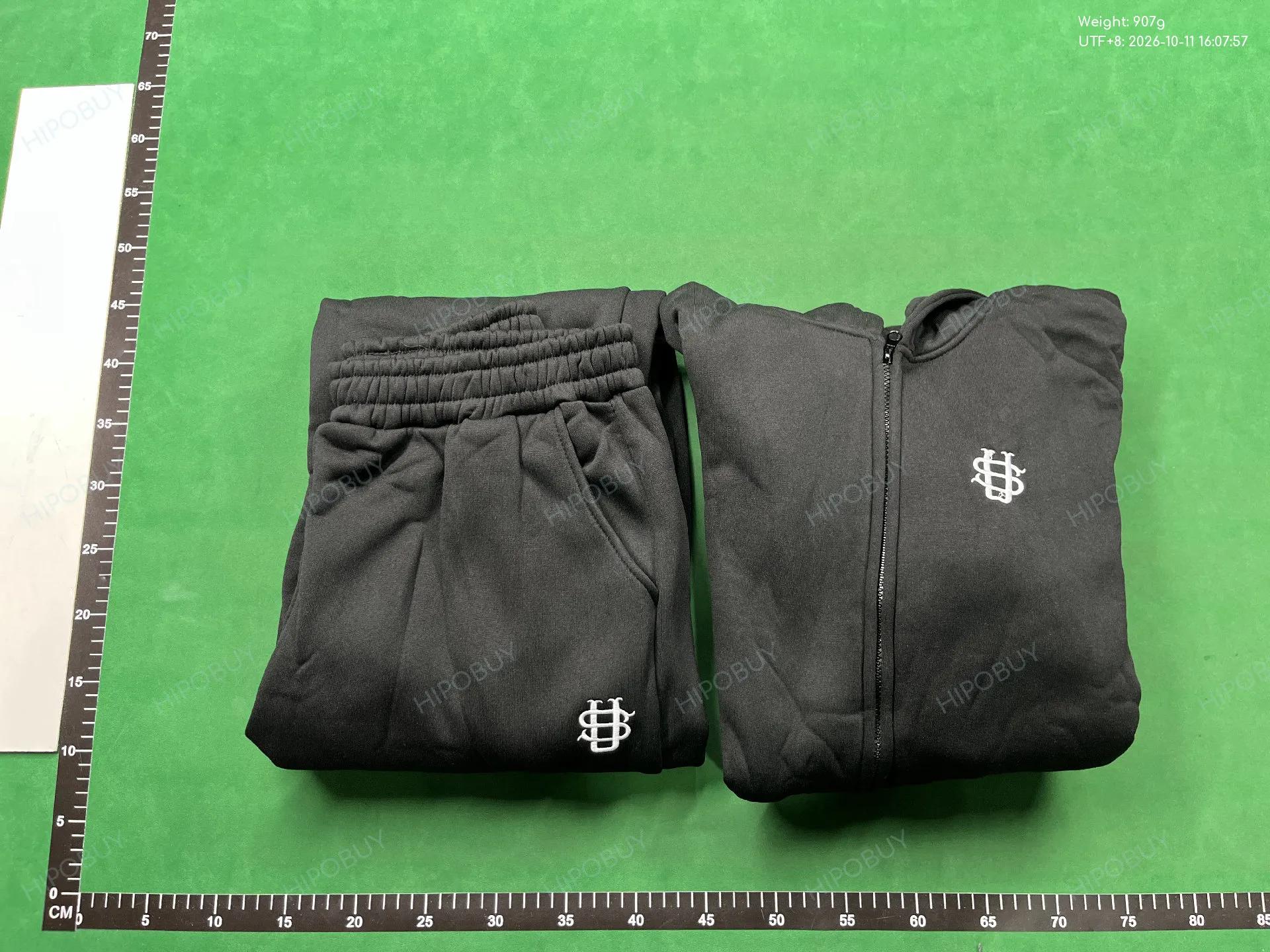 Foto QC 8 de Suvene S Embroidery Set 2-Piece Grey/Black