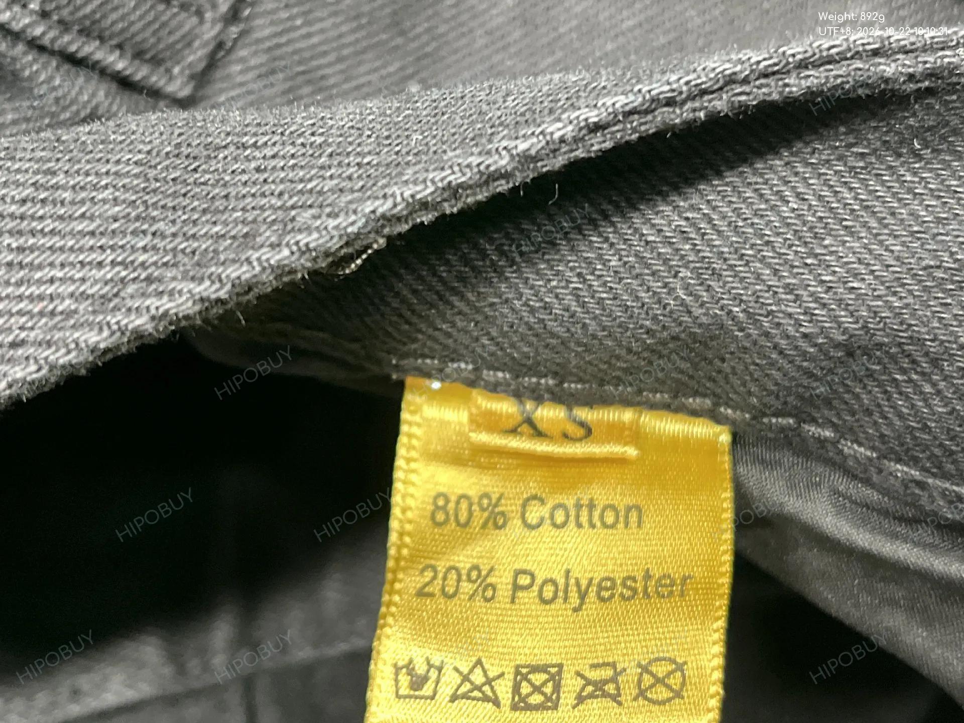 Foto QC 5 de Vescartes Velvet Gallop Jeans Baggy Black