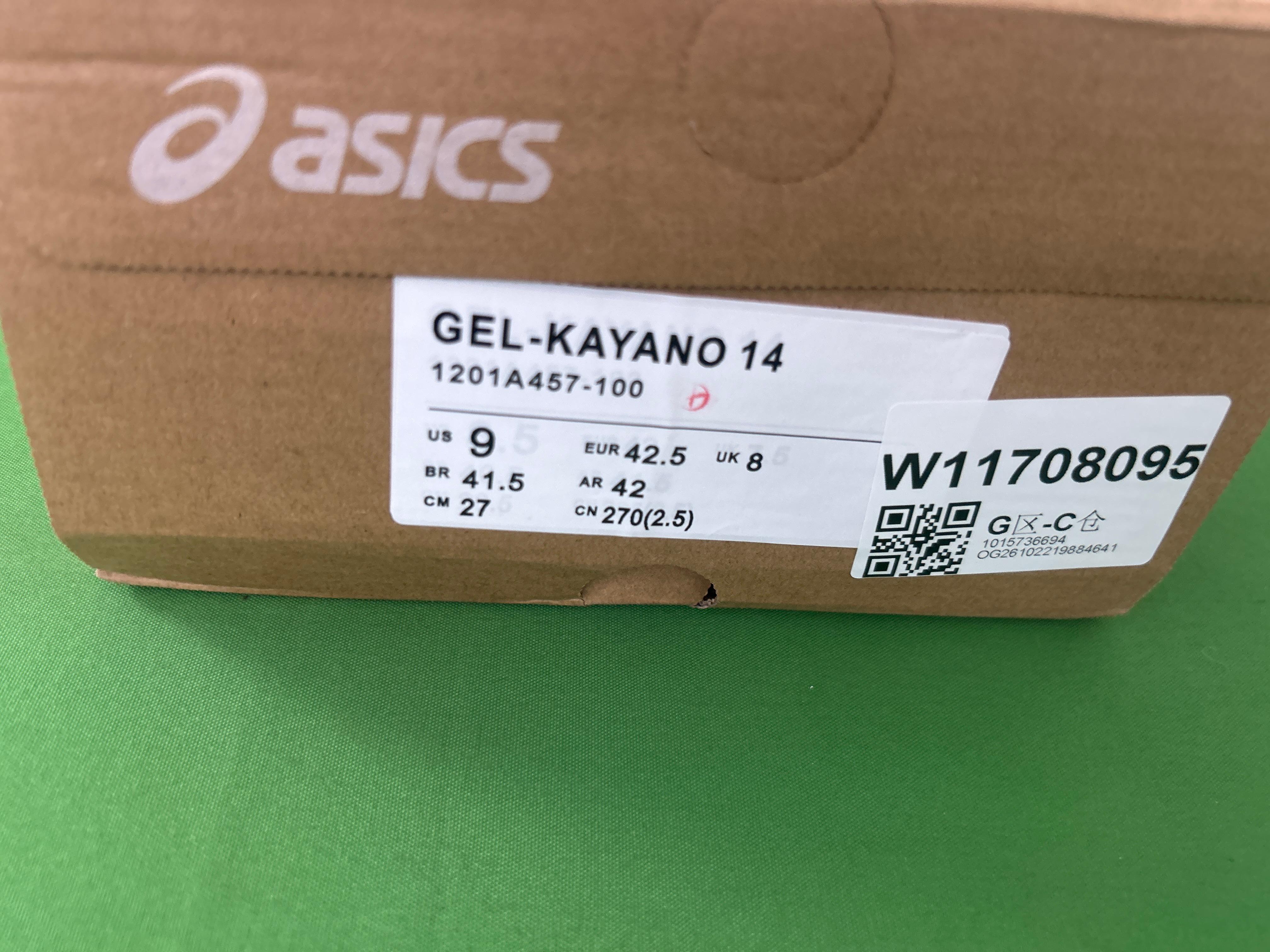 Foto QC 1 de ASICS GEL-Kayano 14 Cream Black 1201A019-108