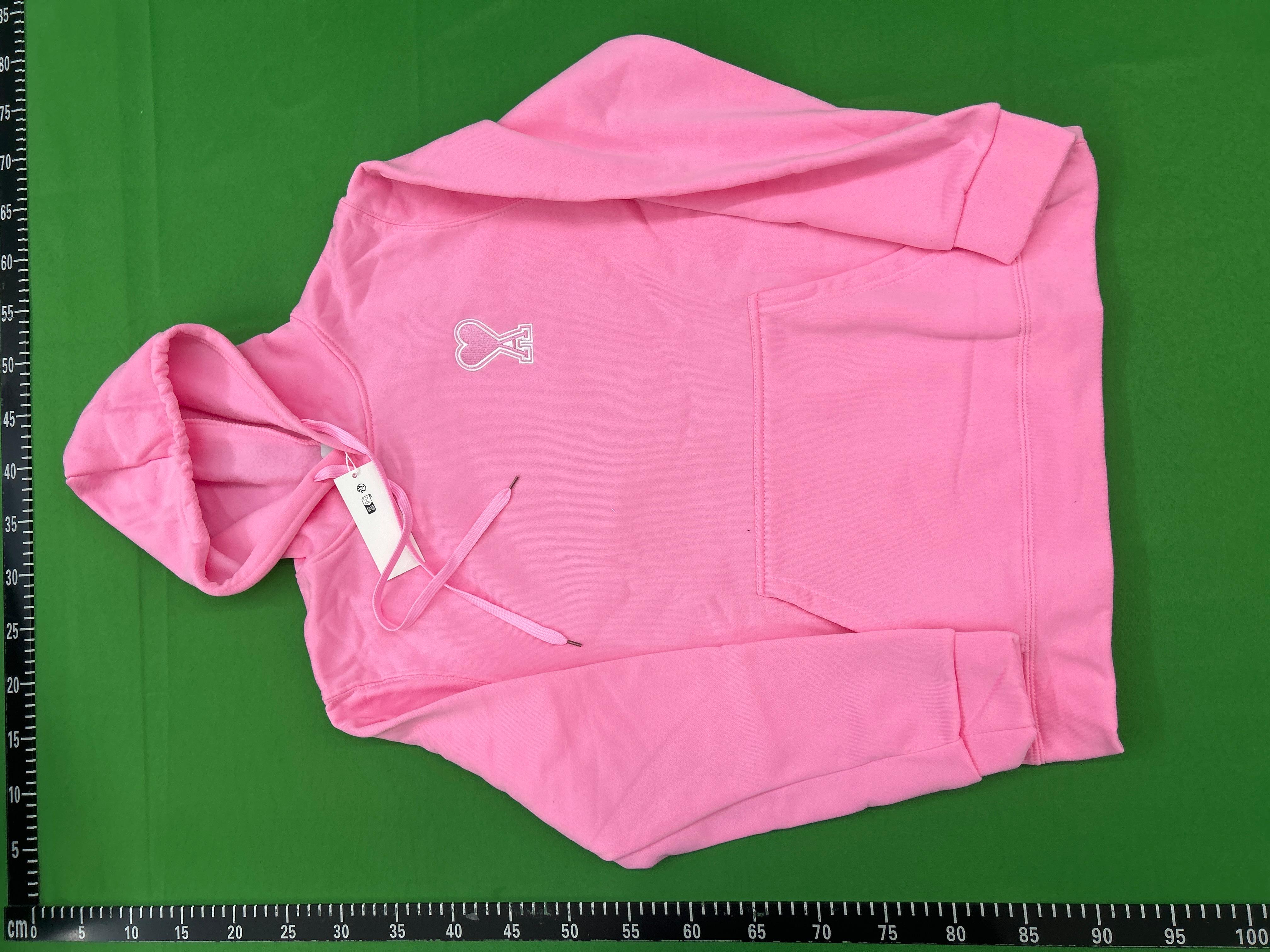Foto QC 6 de Ami Paris Heart Logo Hoodie White