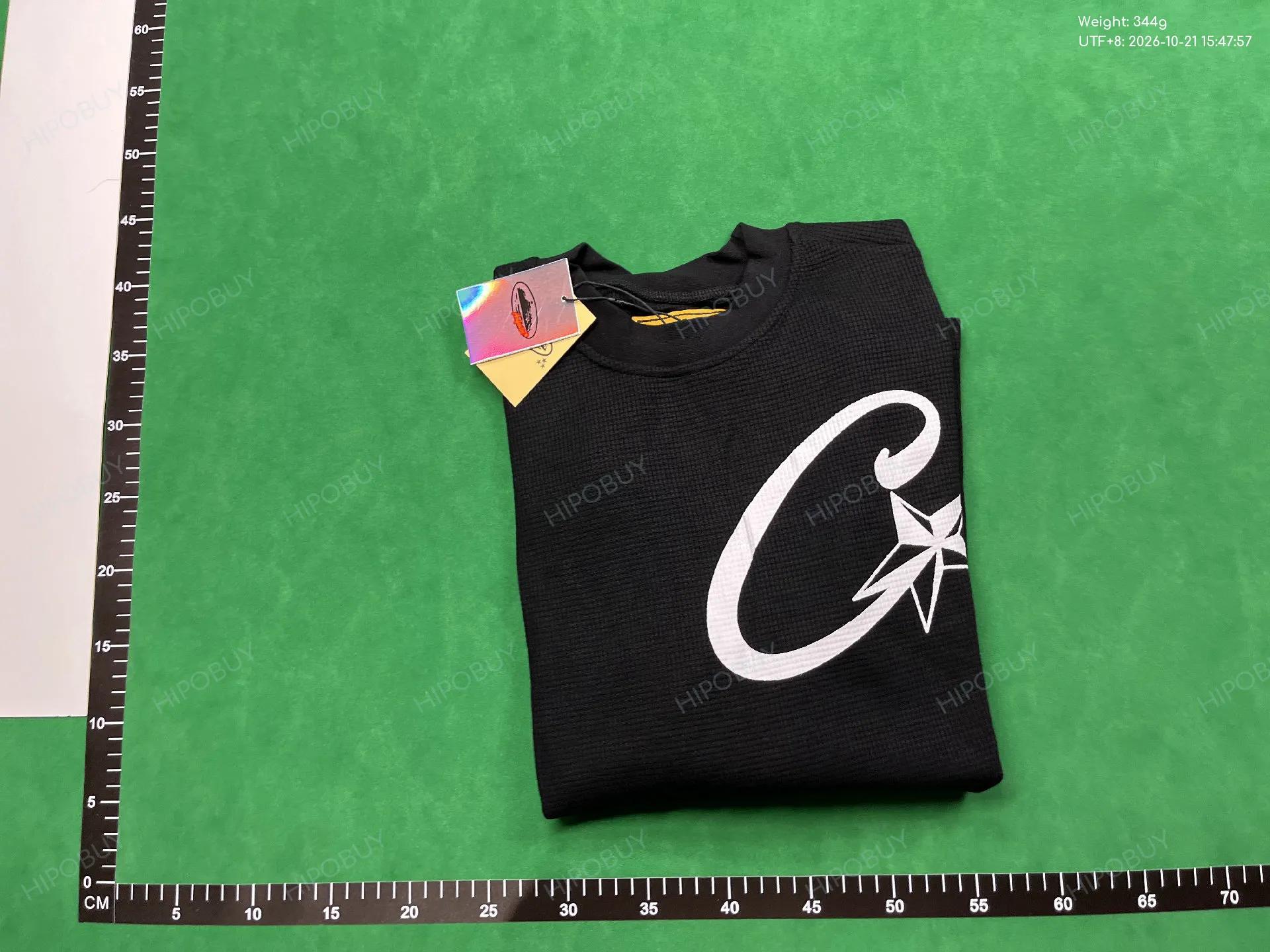Foto QC 4 de Corteiz Guerillaz T-shirt Raglan Long Sleeve Print White Green