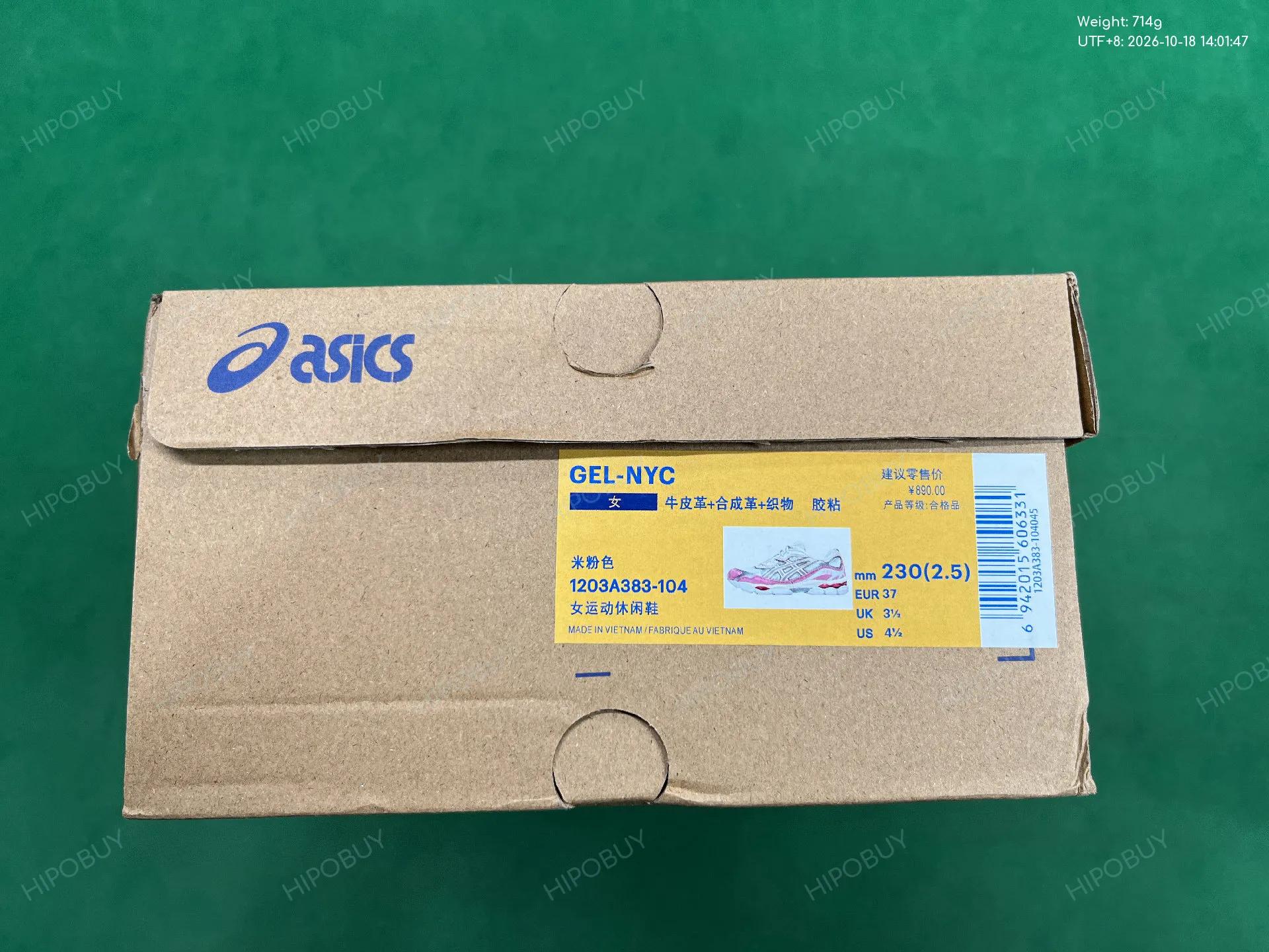 Foto QC 8 de Asics Gel-NYC Graphite Grey Black 1201A789-020