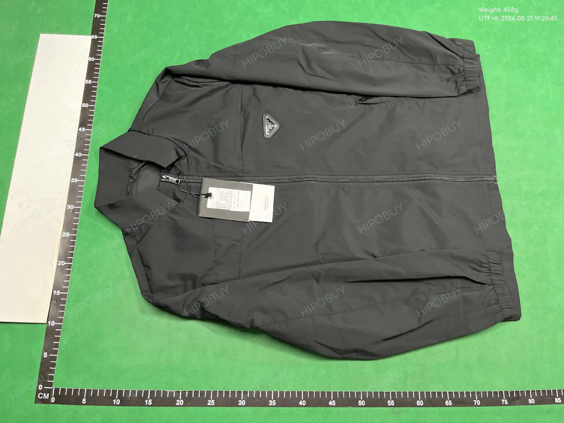 Foto QC 7 de Prada Stand Collar Jacket Black