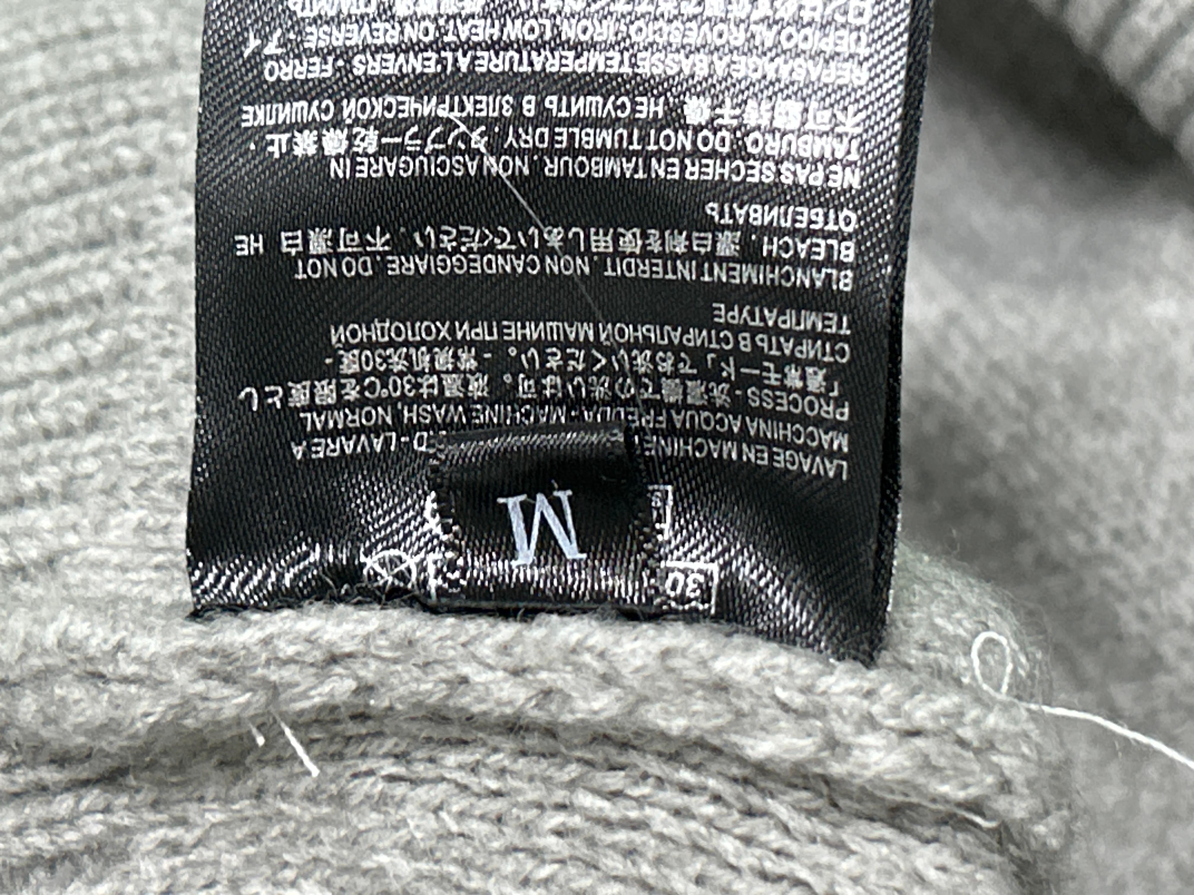 Foto QC 2 de Saint Laurent Mohair Logo Crewneck Sweater Black