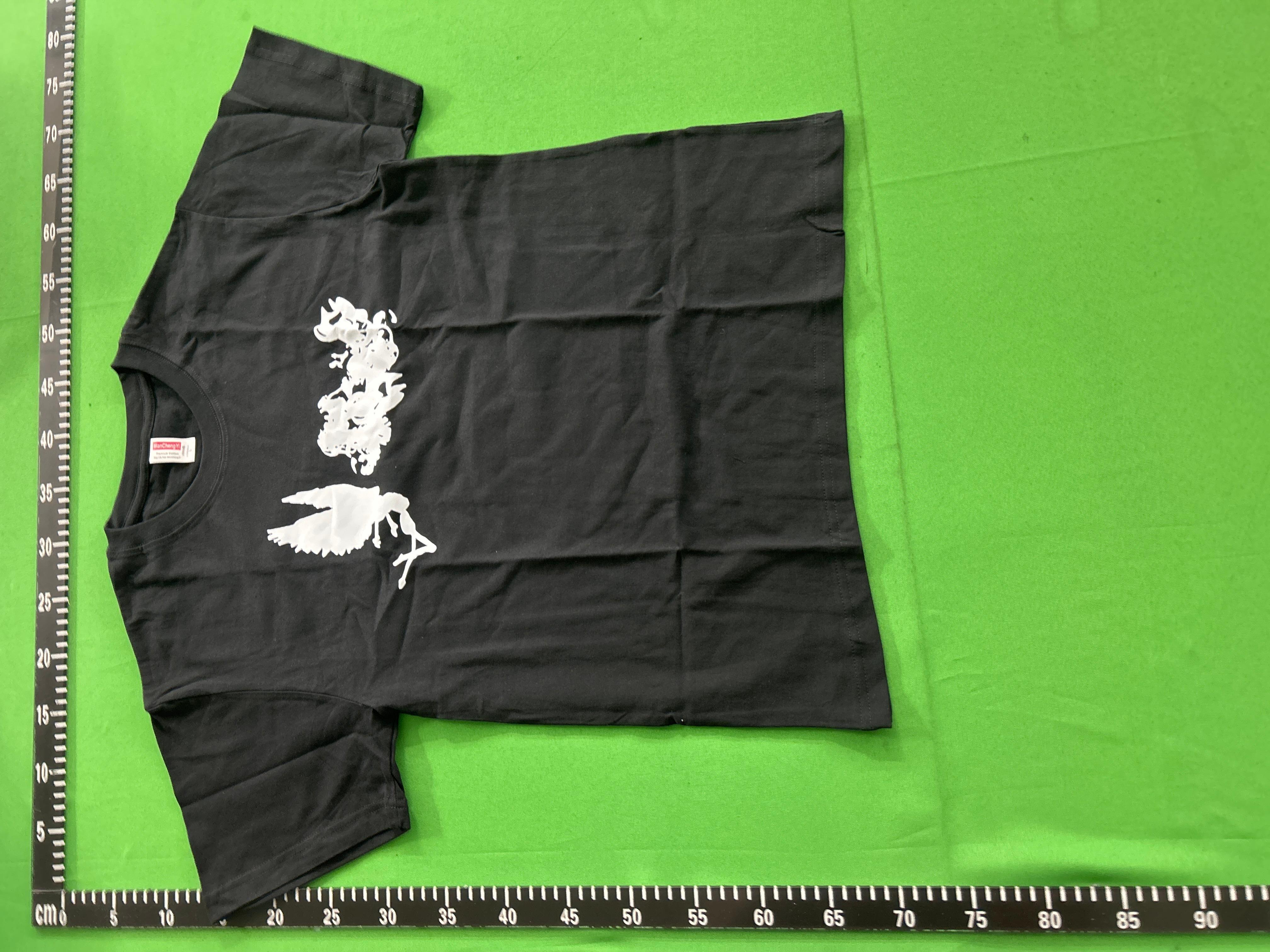 Foto QC 3 de Vlone Pop Smoke Faith T-shirt Black