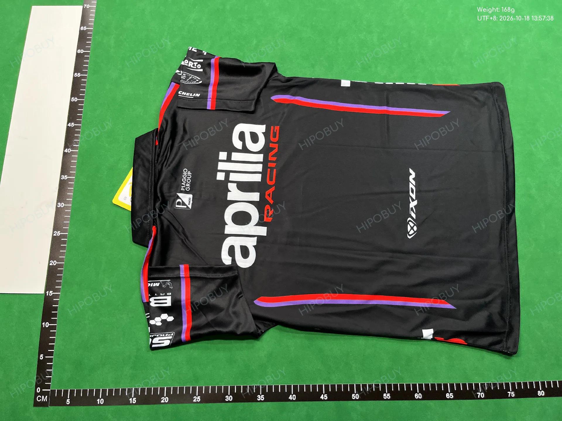 Foto QC 3 de Ixon Aprilia Racing Team Replica 2026 Shirt Black