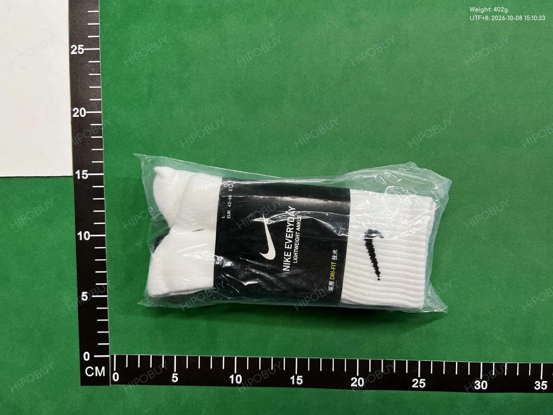 Foto QC 4 de Nike Everyday Crew Socks Lightweight White