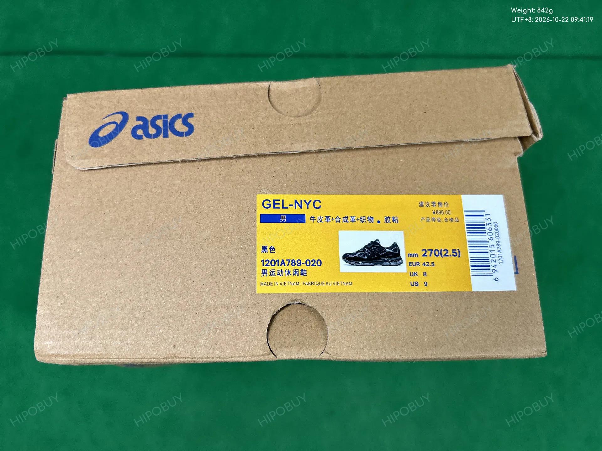 Foto QC 2 de Asics Gel-NYC Graphite Grey Black 1201A789-020