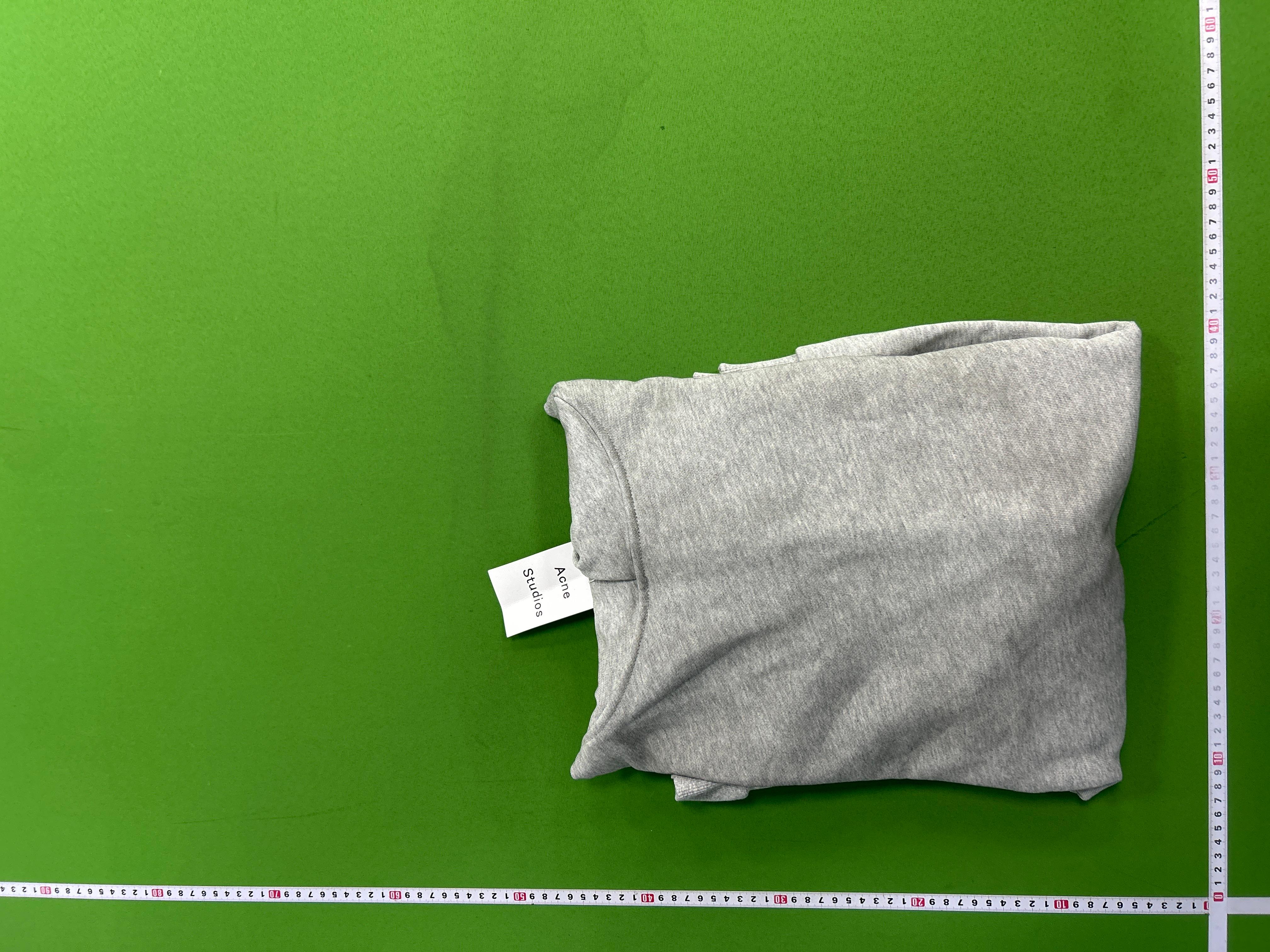 Foto QC 5 de Acne Studios Logo Distressed Hoodie Navy