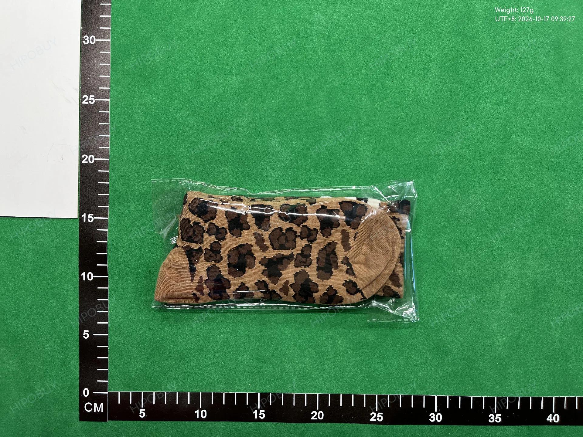 Foto QC 6 de adidas Originals Leopard Print Crew Socks Multicolor White