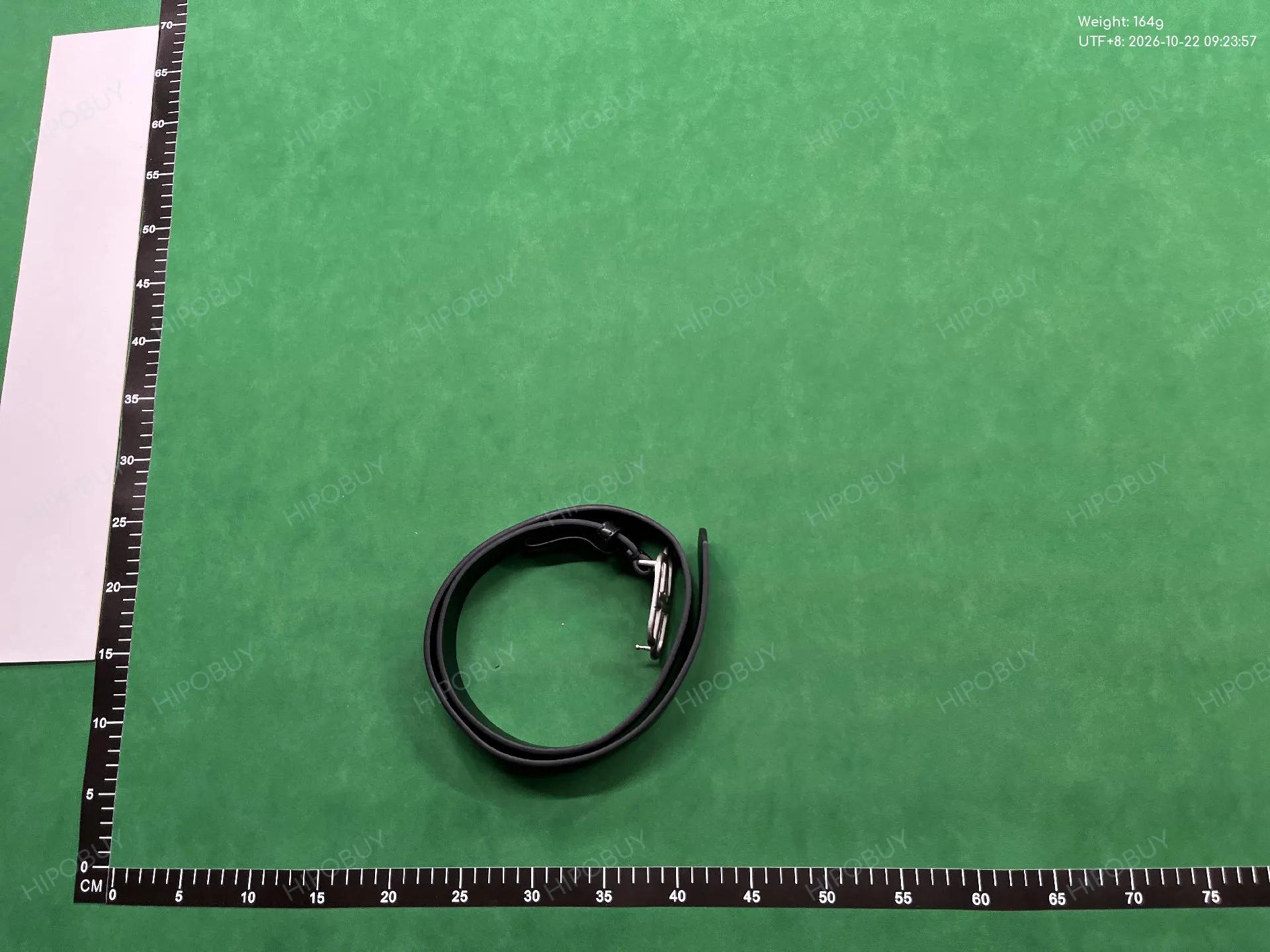 Foto QC 3 de Balenciaga BB Belt Black