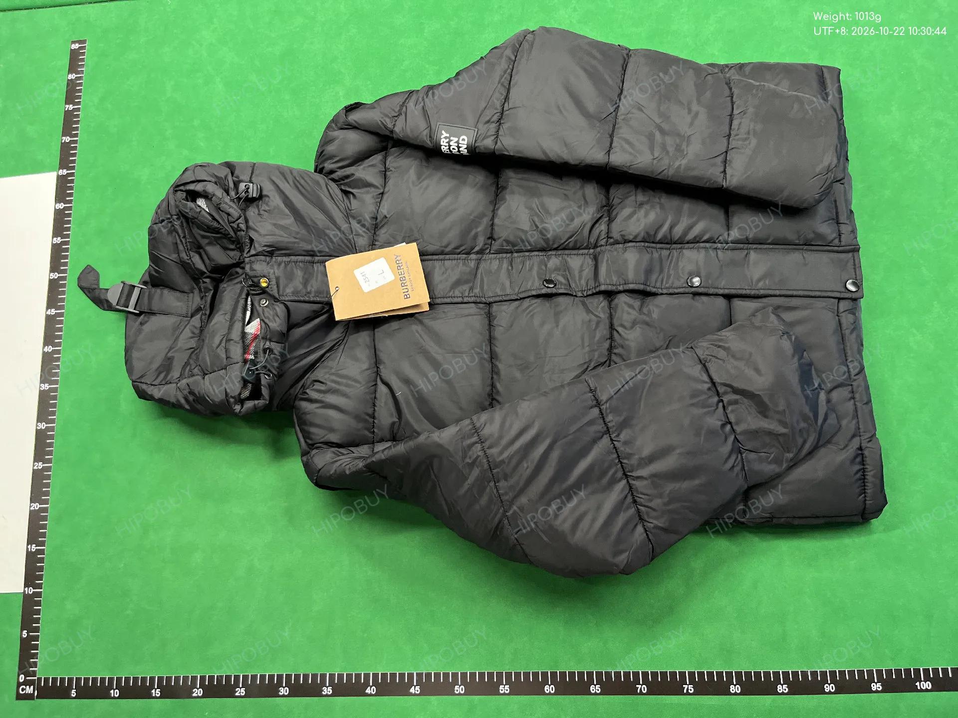 Foto QC 2 de Other Puffer Down Jacket Detachable Sleeves Hooded Black
