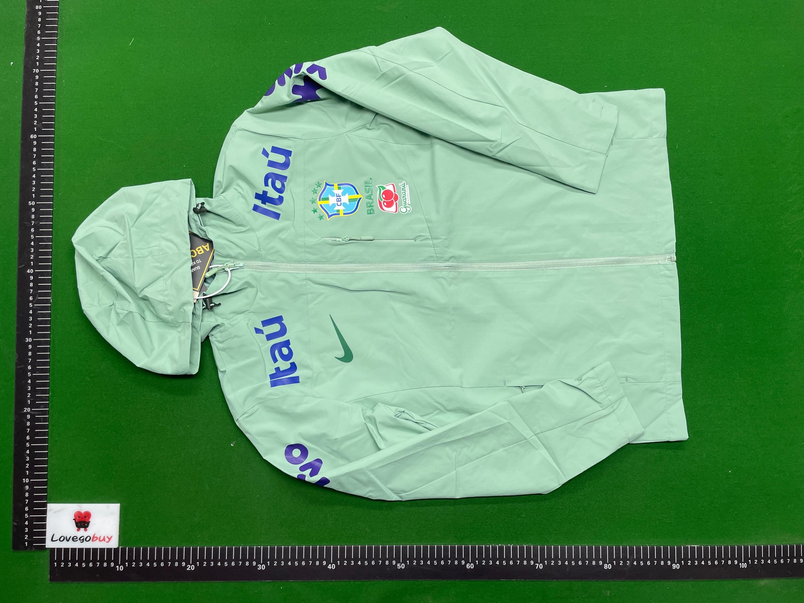 Foto QC 3 de Nike Brazil CBF Windbreaker Jacket Yellow