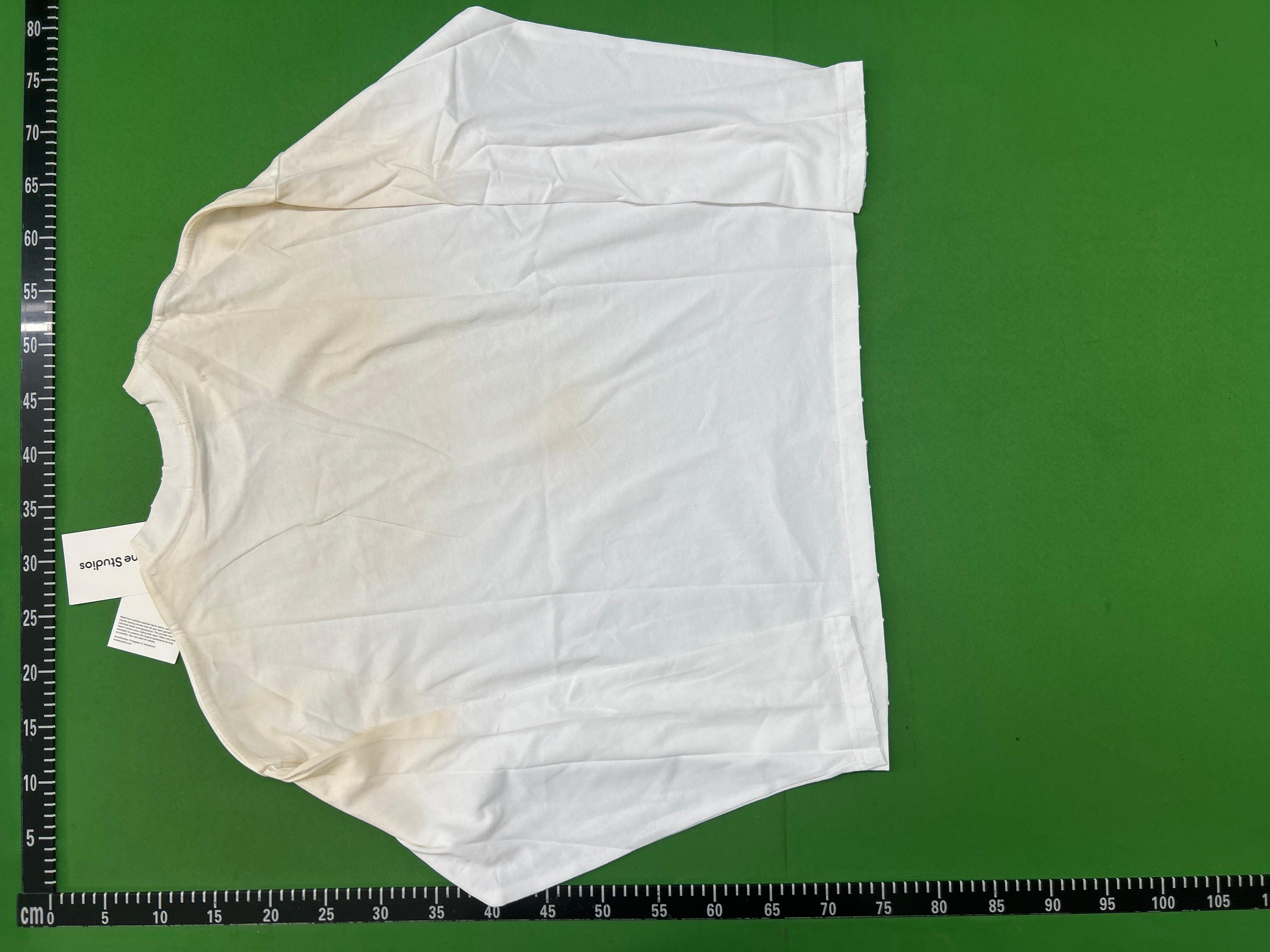 Foto QC 3 de Acne Studios Stockholm 1996 T-shirt Blue