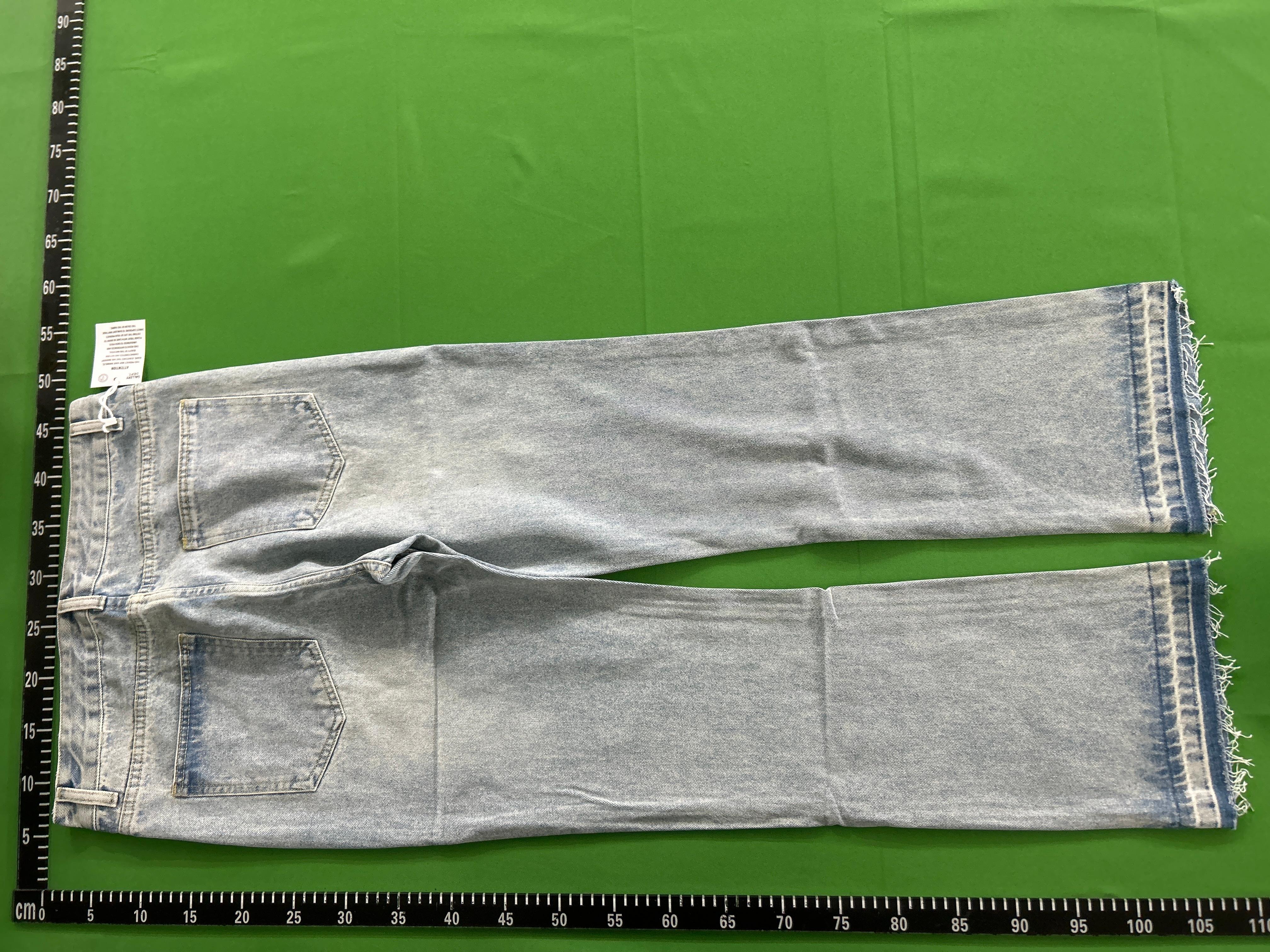 Foto QC 8 de RDT 507 Jeans Distressed Hem Clean Fit Smoke Grey