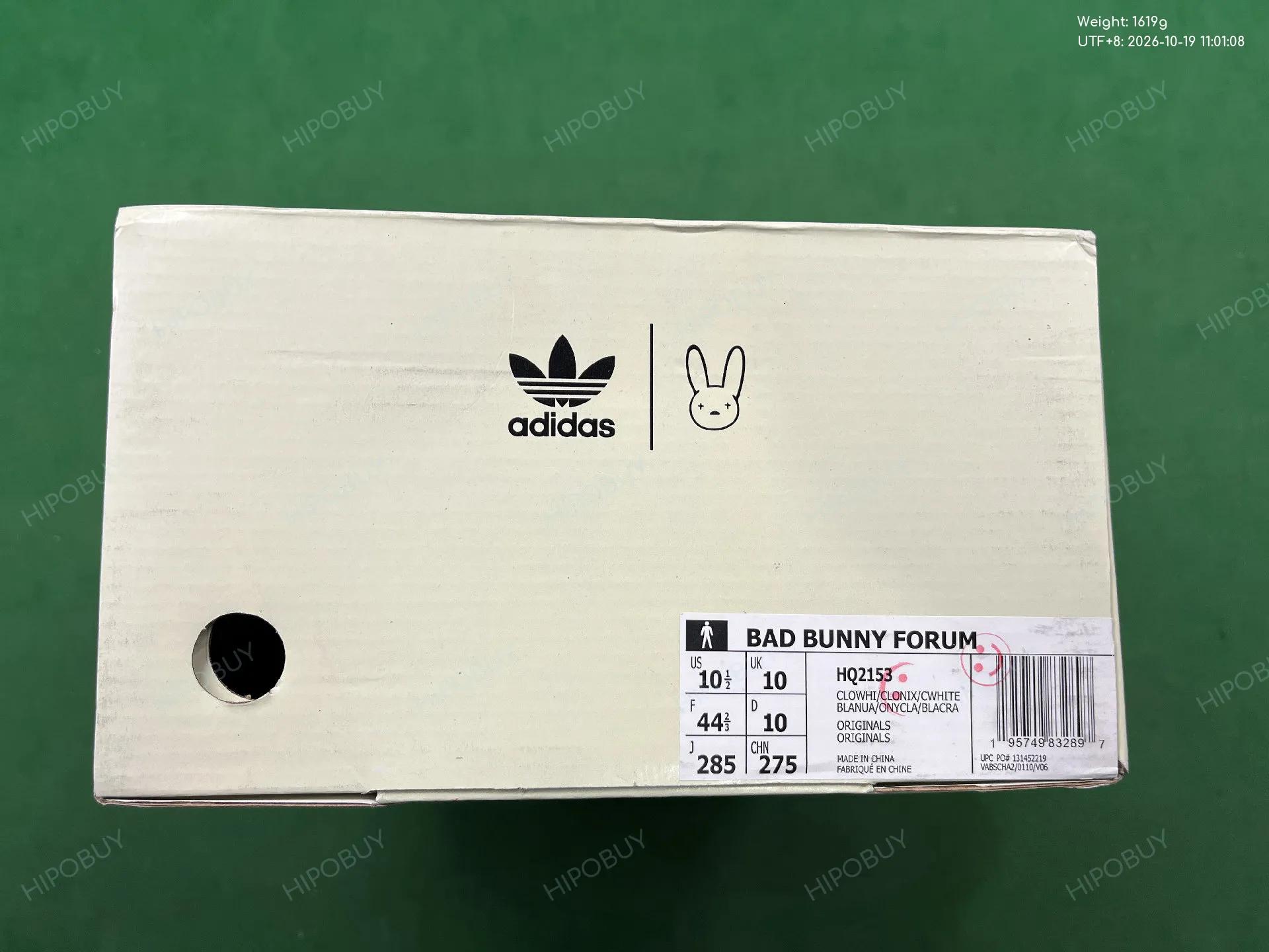 Foto QC 2 de adidas Forum Low Bad Bunny Black GW5021