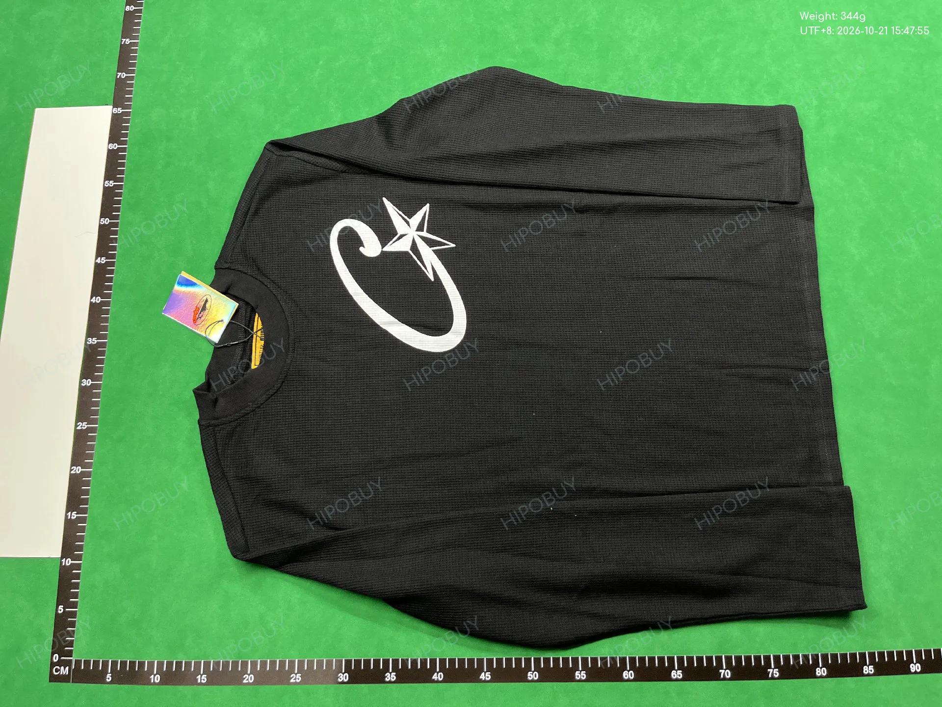 Foto QC 2 de Corteiz Guerillaz T-shirt Raglan Long Sleeve Print White Green