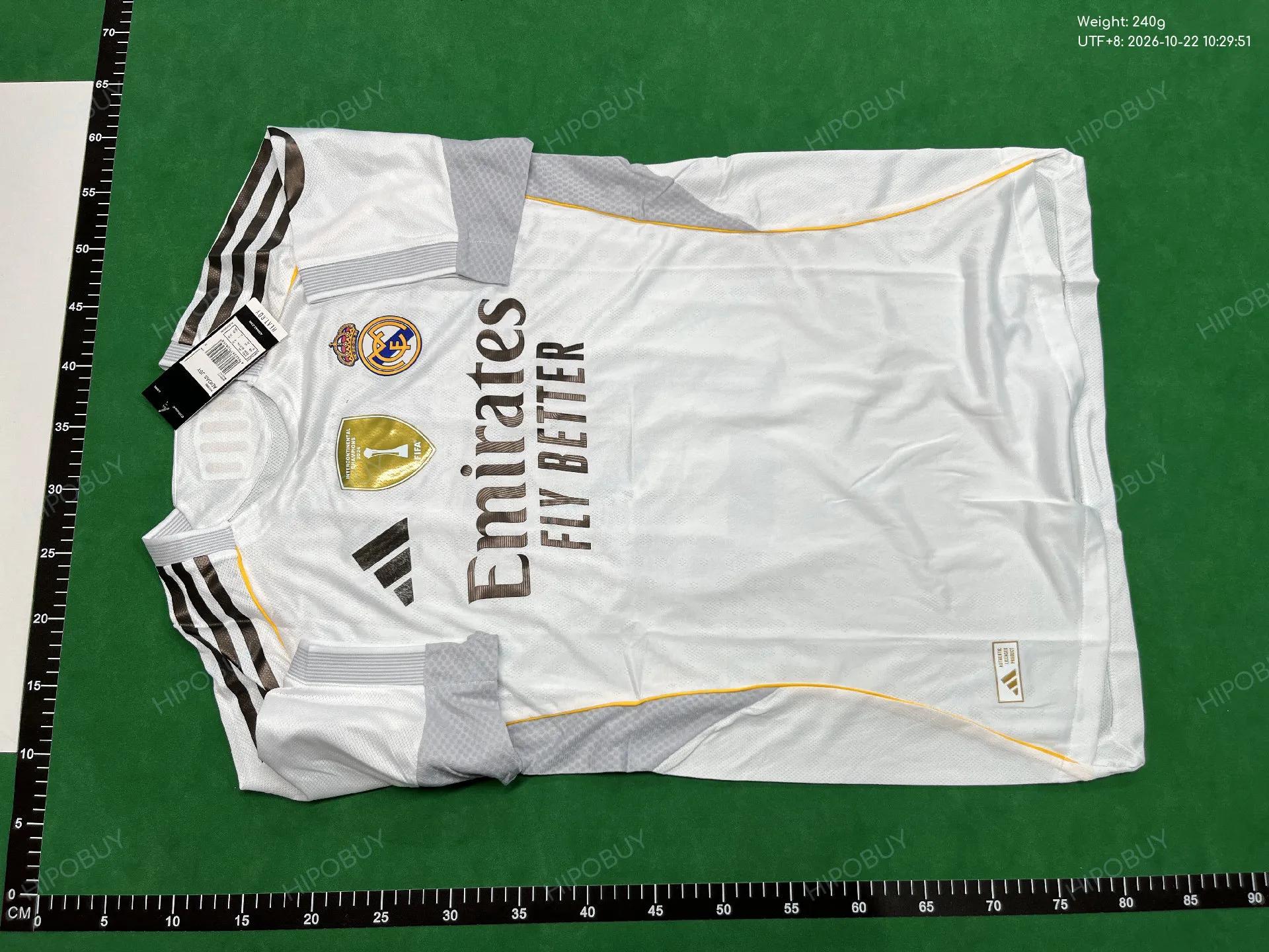 Foto QC 2 de adidas x Real Madrid 2025/26 Home Player Edition Jersey White