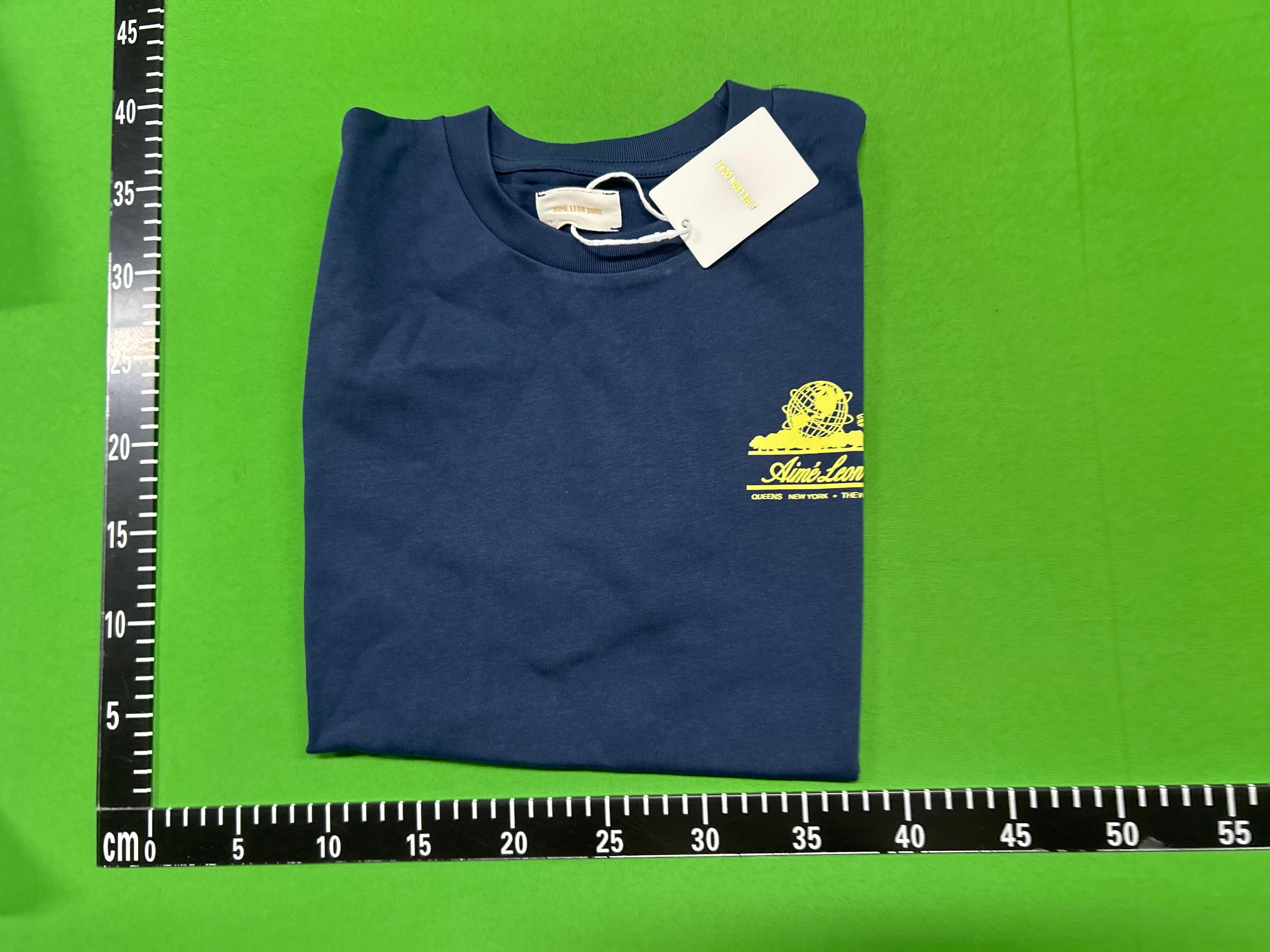 Foto QC 5 de Aimé Leon Dore Unisphere T-shirt Evening Blue