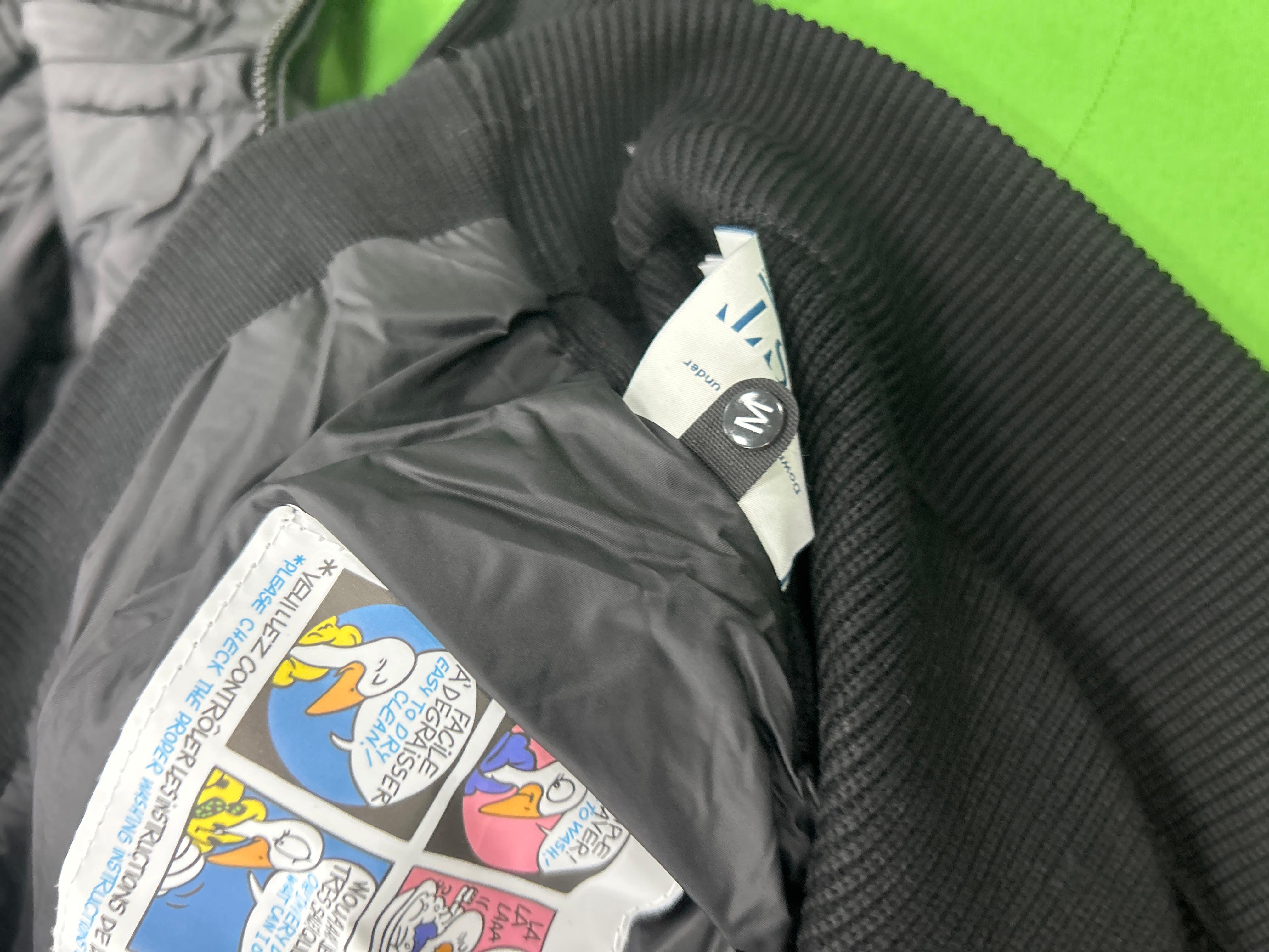 Foto QC 4 de Moncler Cardigan Jacket Knit Quilted Down White