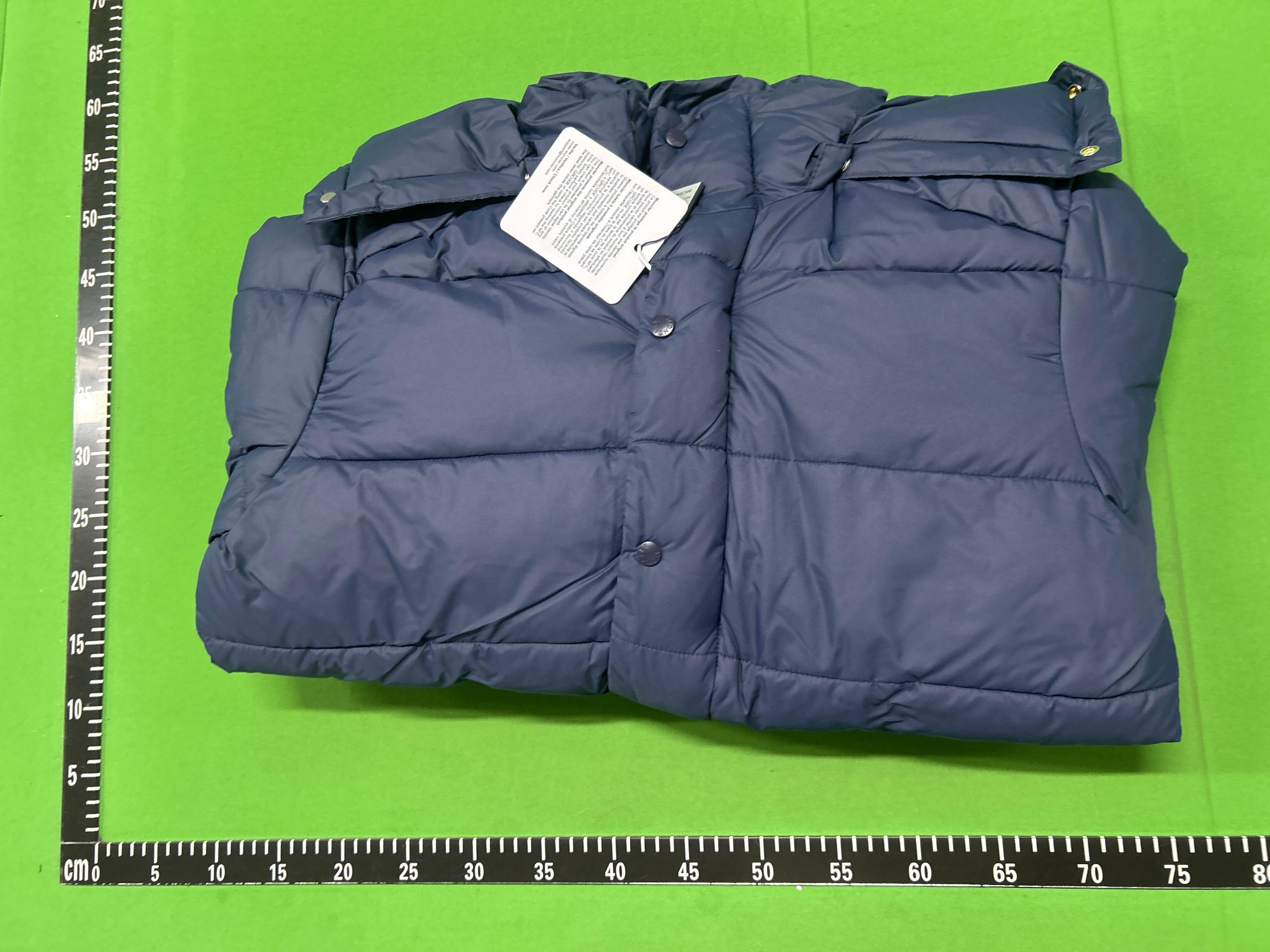Foto QC 1 de Moncler Hooded Puffer Jacket Matte Down Navy