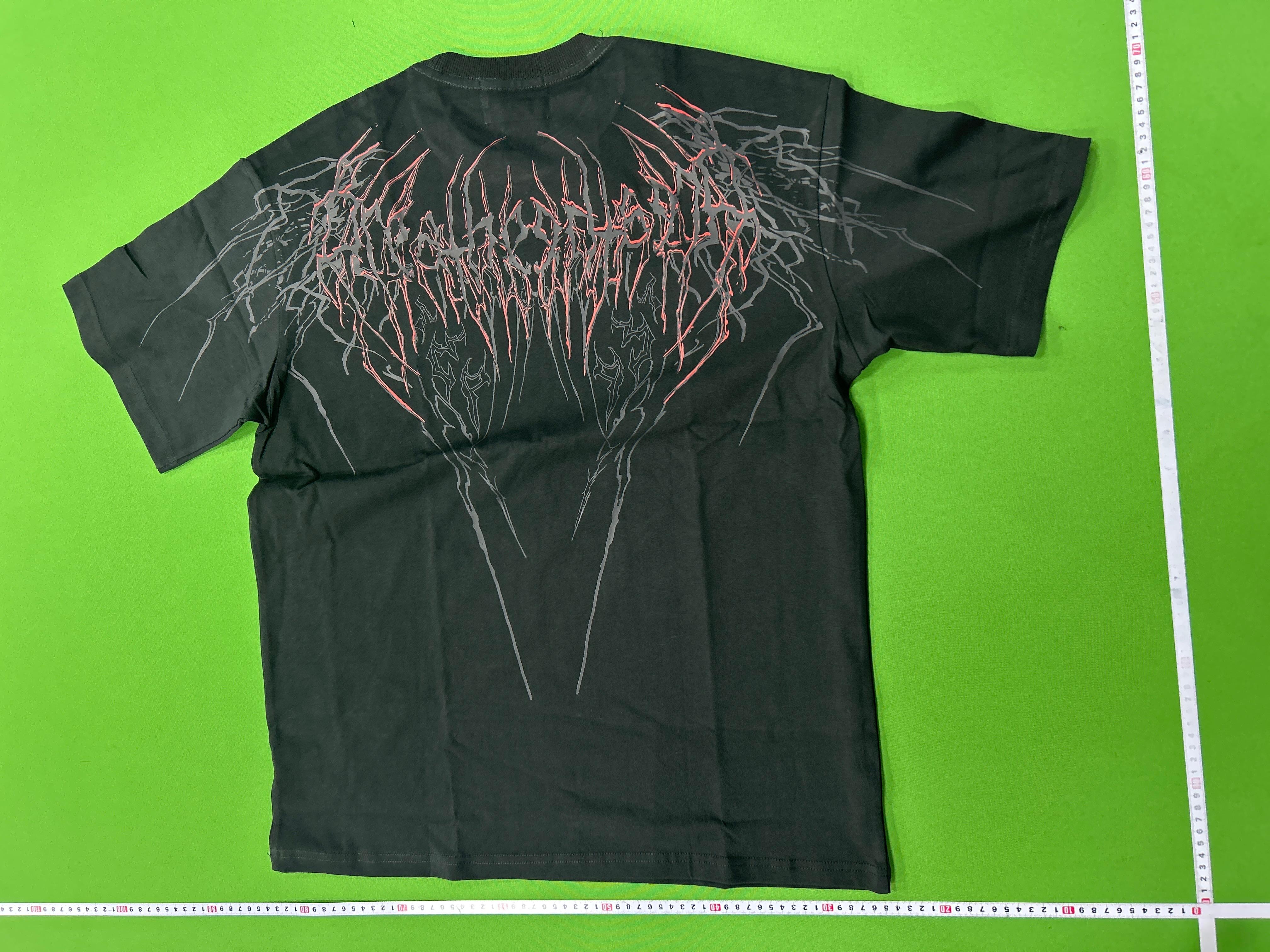 Foto QC 3 de Breathedivinity Gothic Logo T-shirt Black