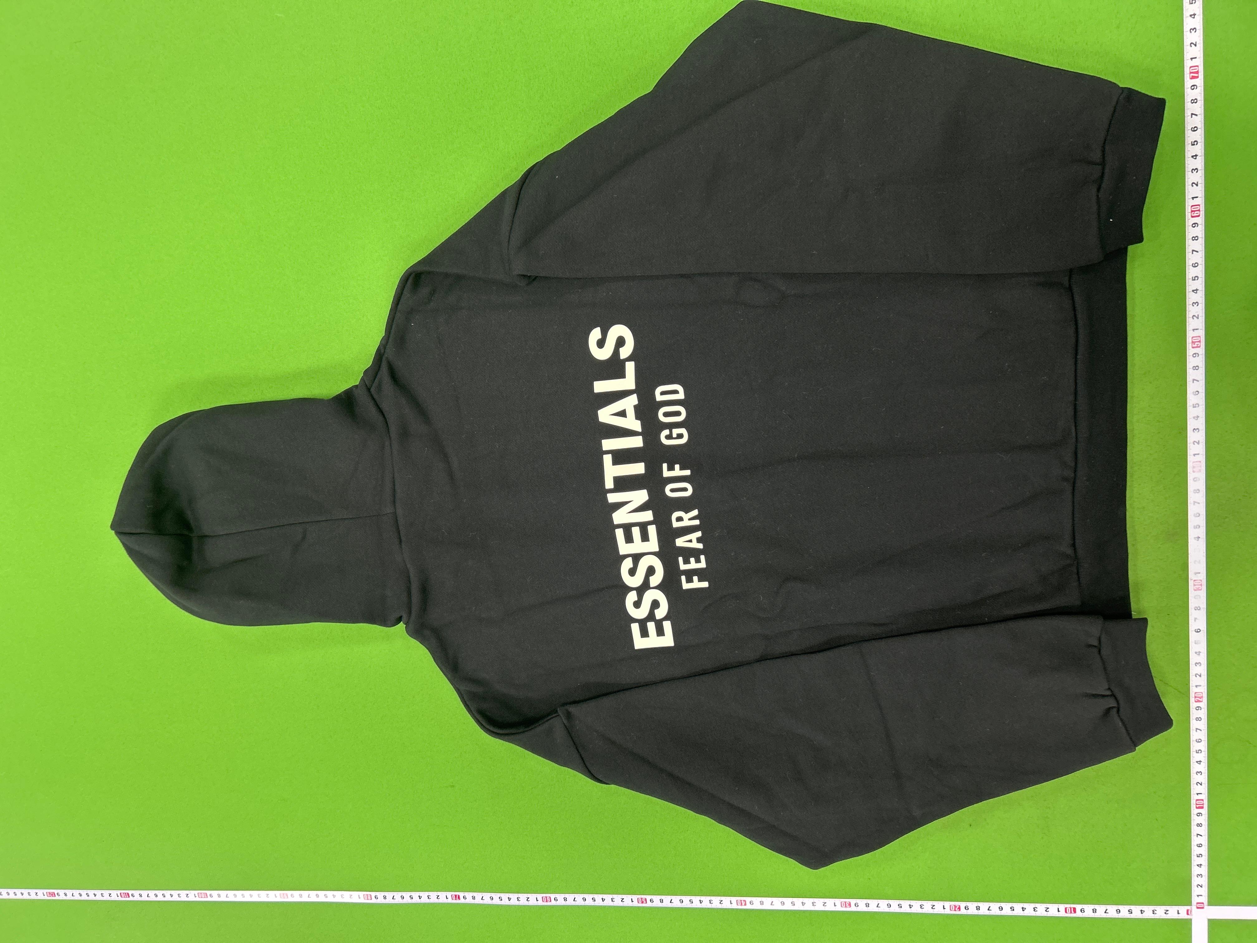 Foto QC 4 de Fear of God Essentials Hoodie Logo Heather Wood