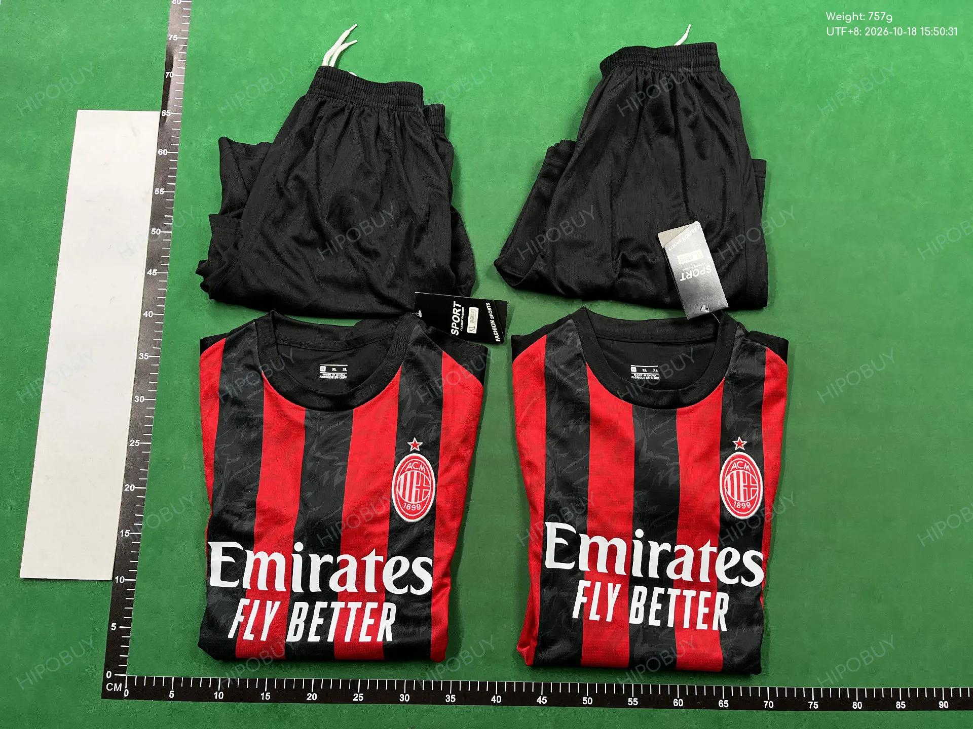Foto QC 4 de AC Milan 2025/26 Modric #14 Home Kids Jersey Red Black