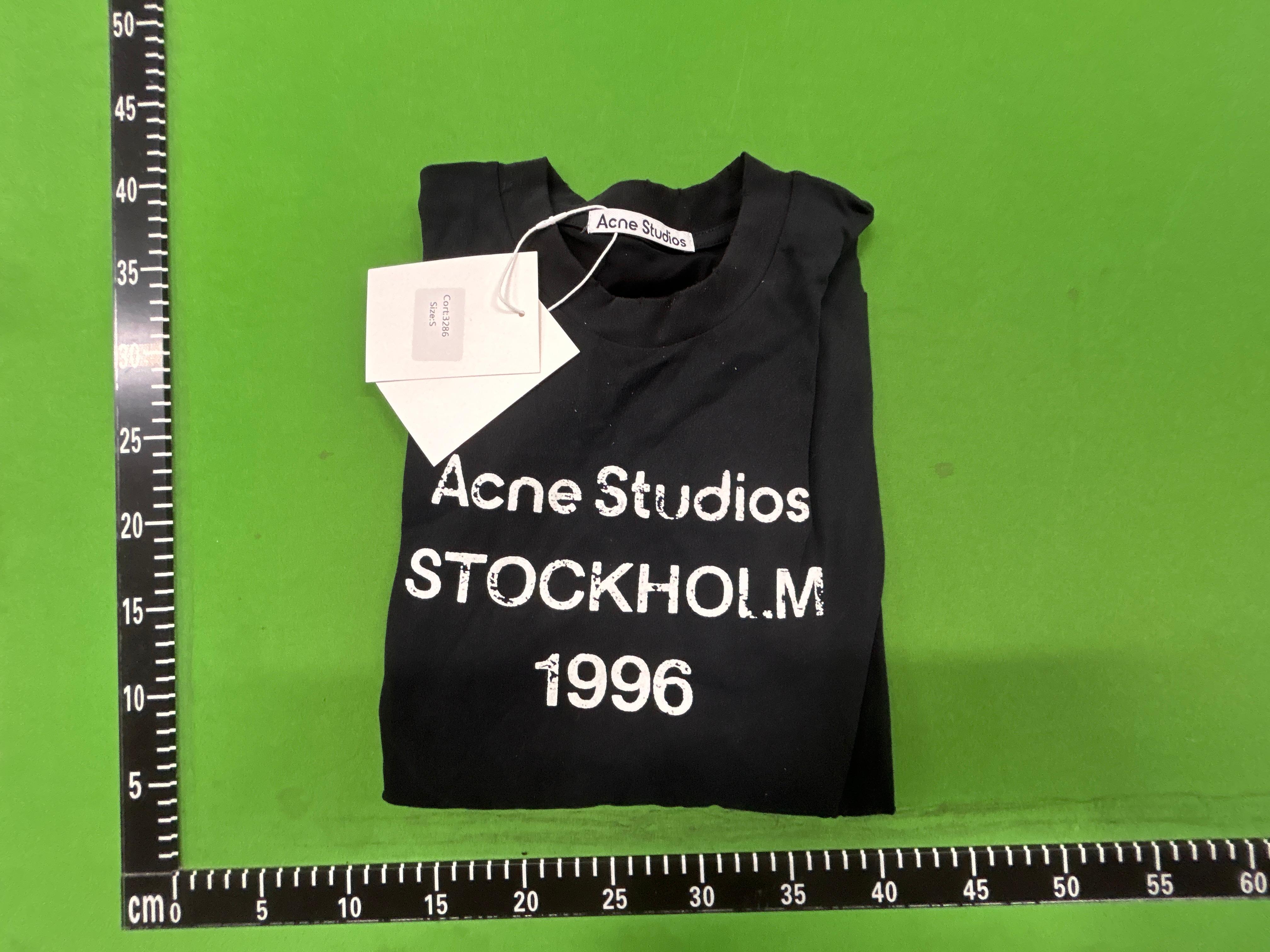 Foto QC 5 de Acne Studios Stockholm 1996 T-shirt Blue
