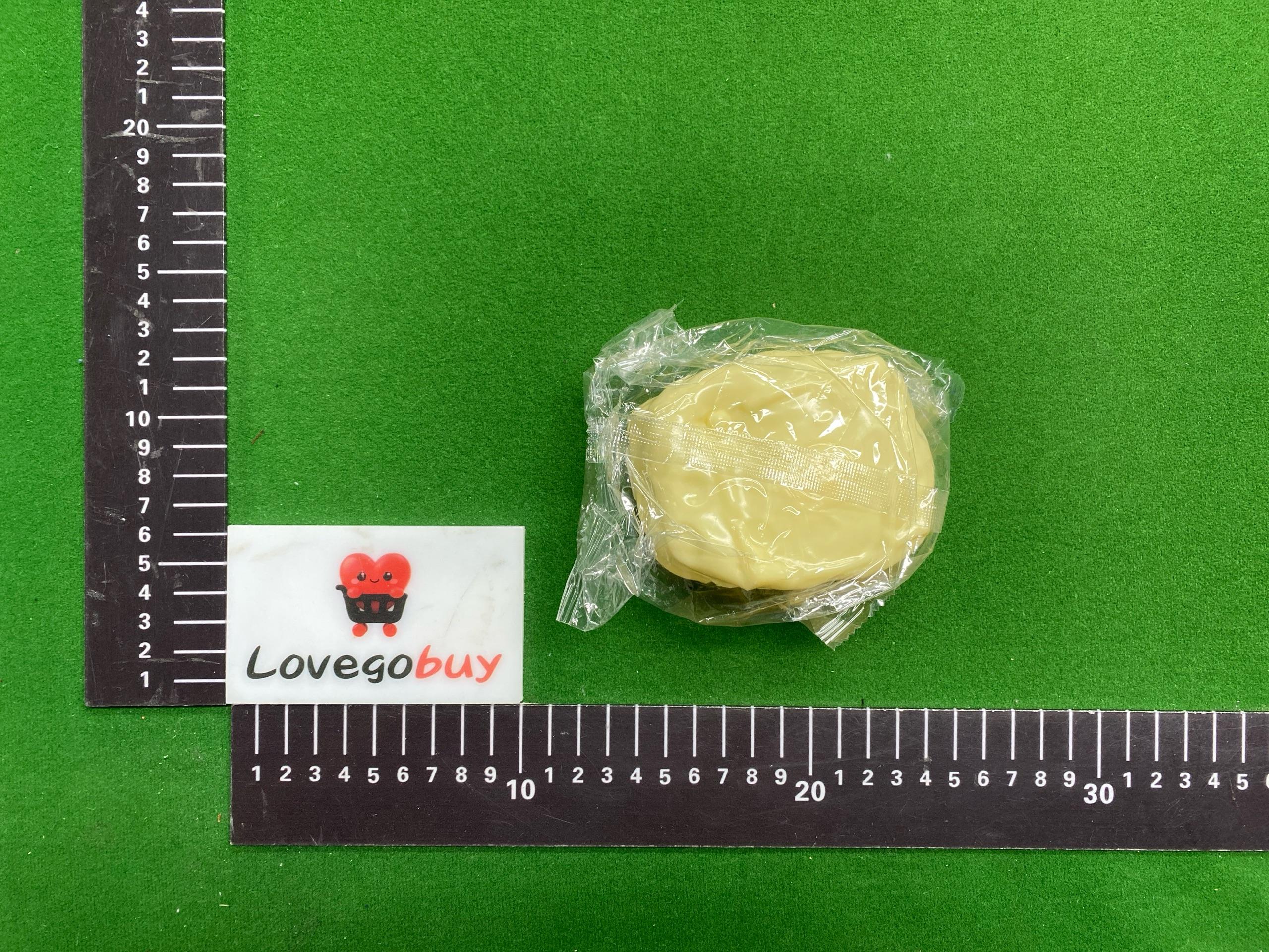 Foto QC 1 de Unbranded Cheese Vaseline Coconut Oil Series Pink TPR Squishy Toy